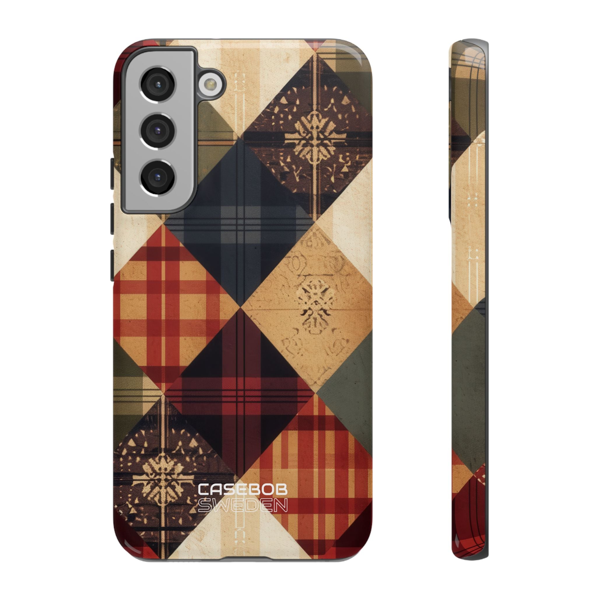 Rustic Quilt Charm Samsung S22 - Tough