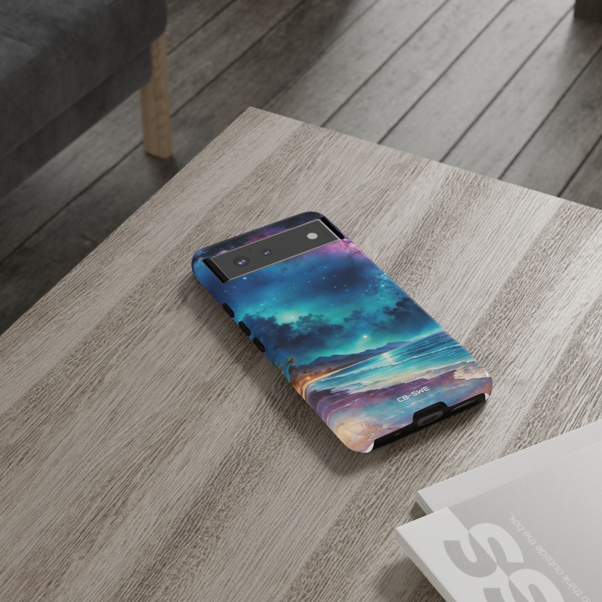 **Waves Embrace Stars** - Google Pixel Case