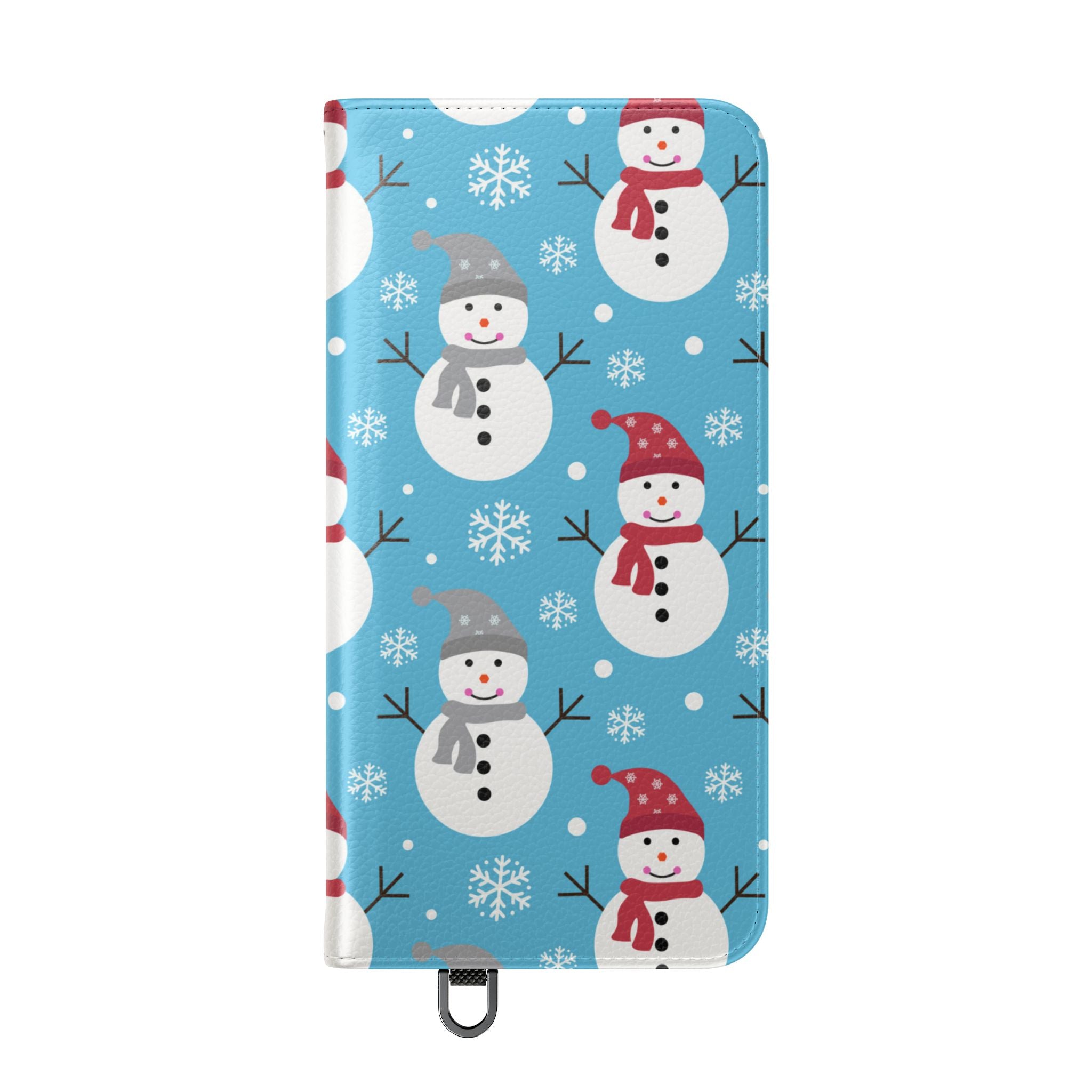 Snowman Glow - Samsung S25+ Case - Lompakkokotelo