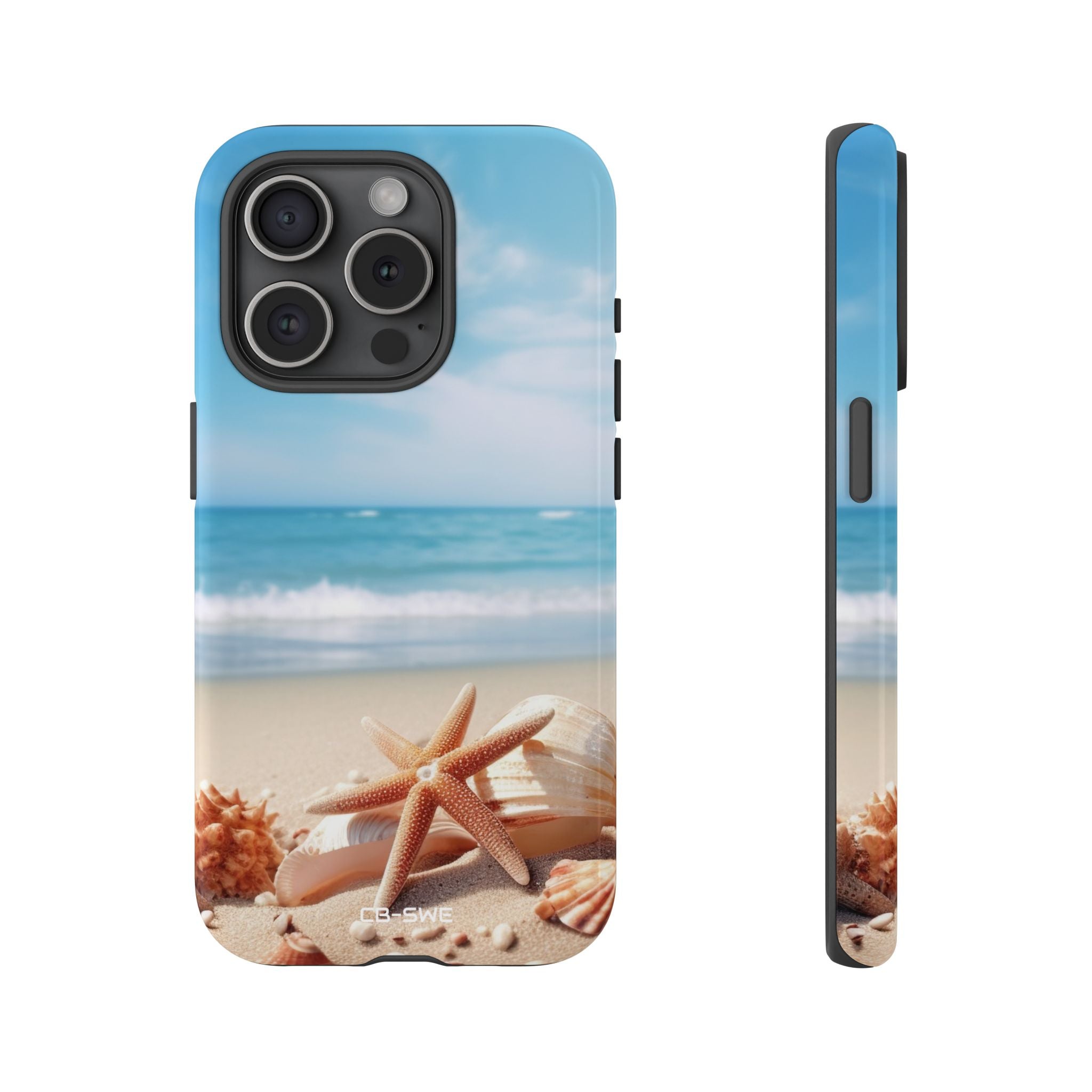 Shells Rest Beneath Waves - iPhone Case