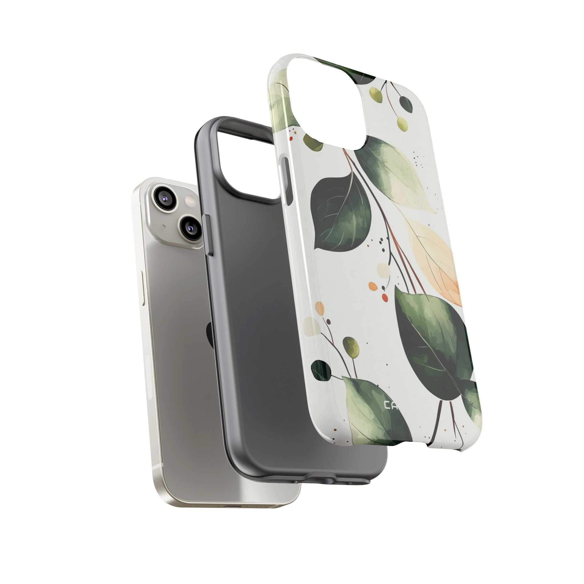 Greenberry Branch iPhone 14 Case - Tough