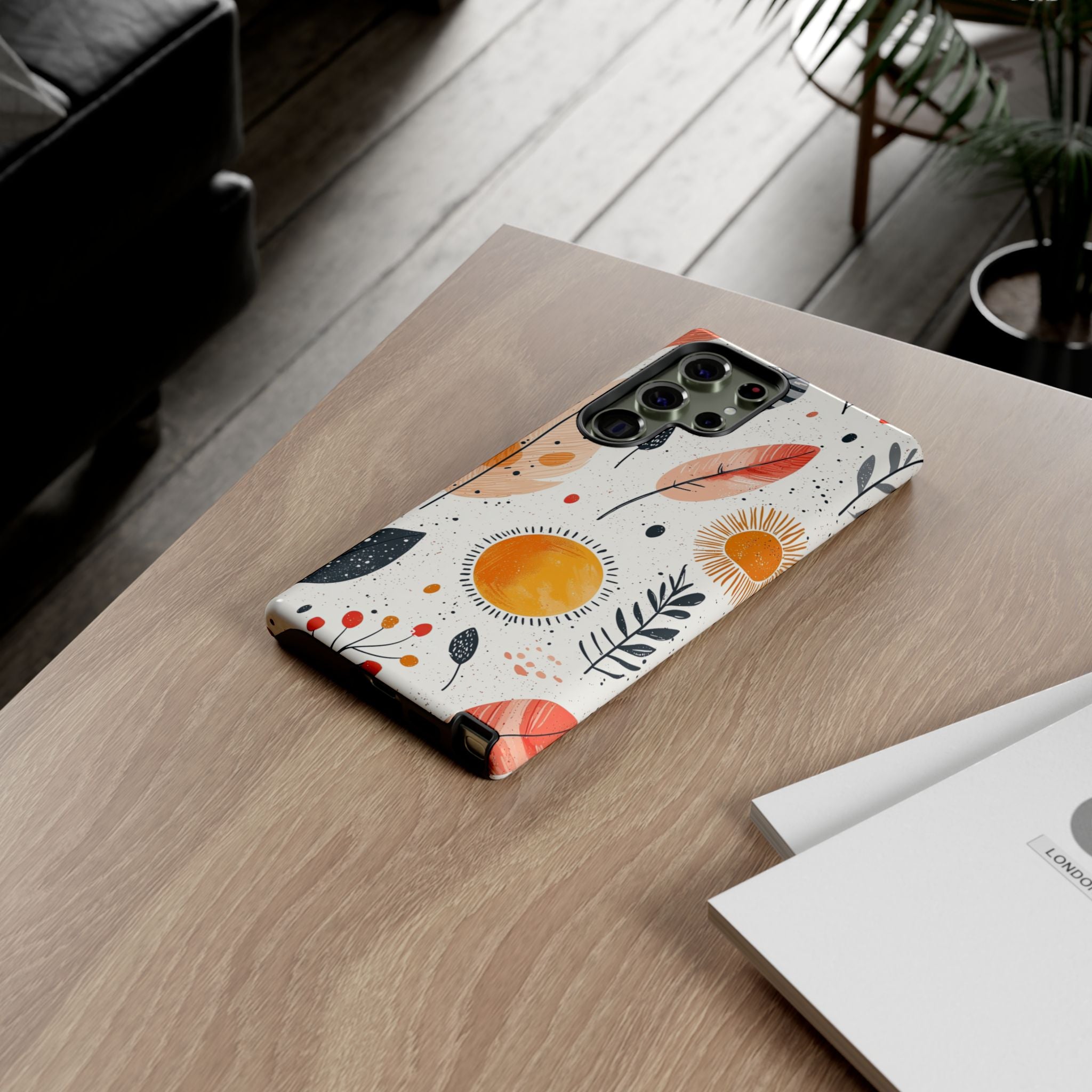 Sunlight Kisses Leaves - Samsung Case