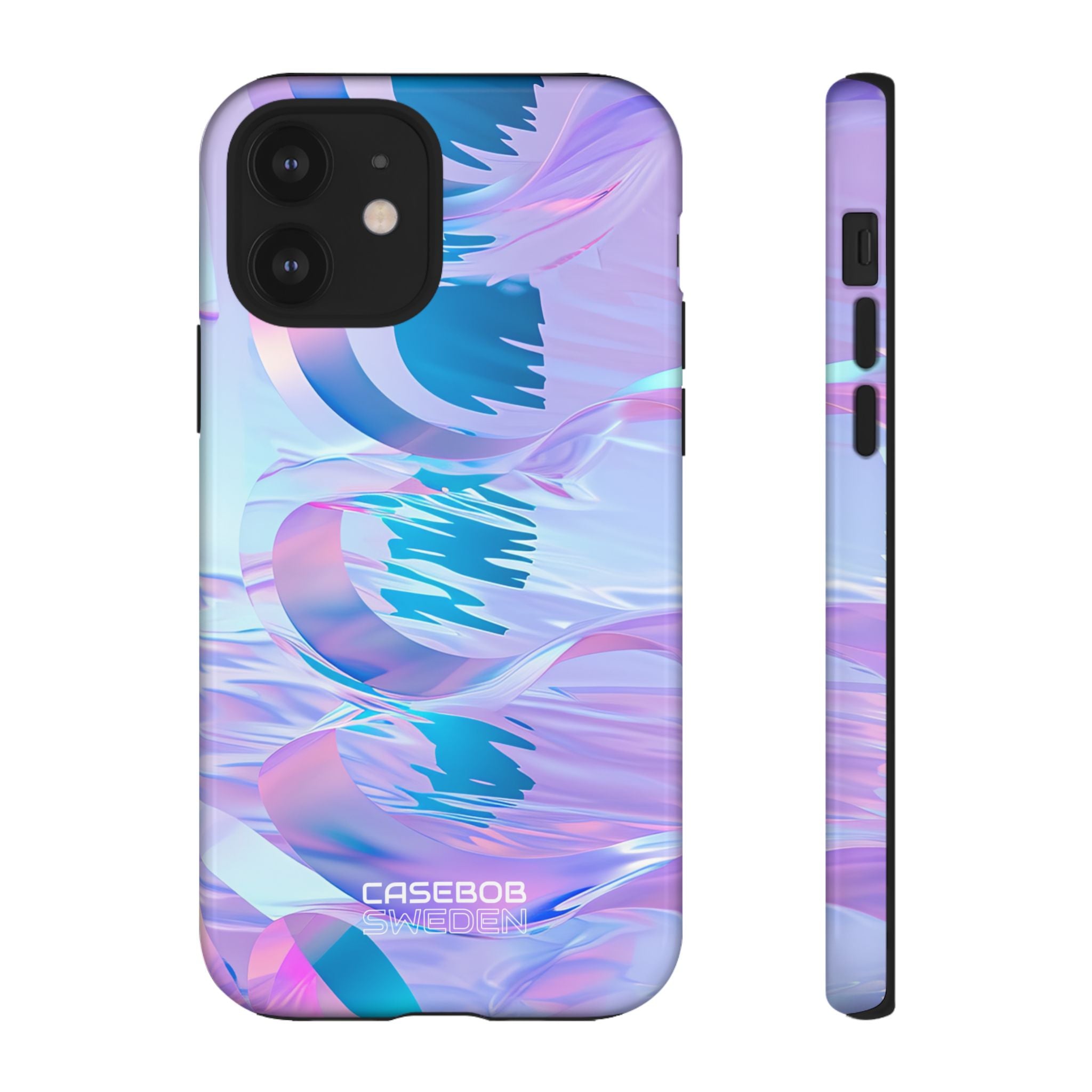 Iridescent Flowing Waves iPhone 12 - Tough