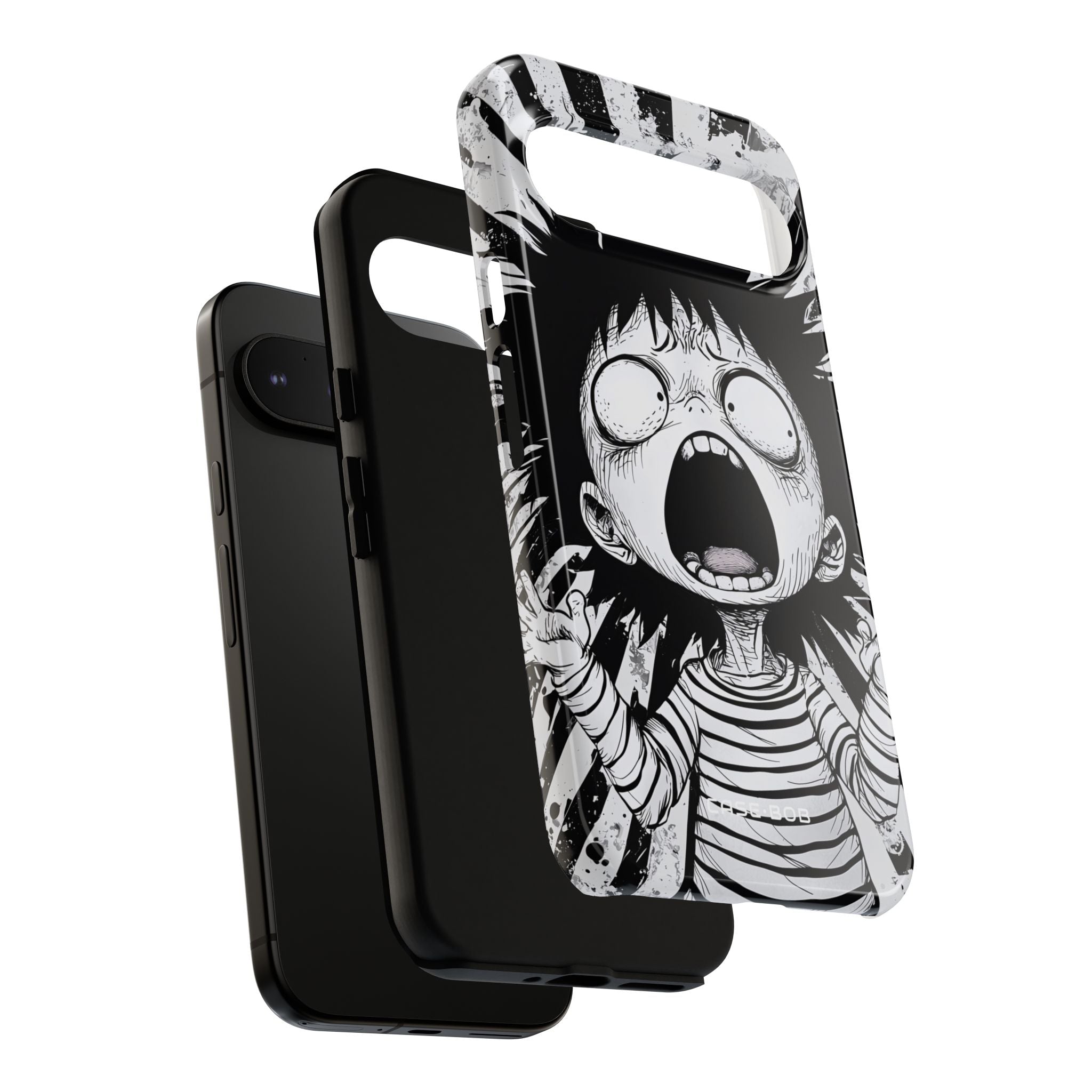 Screaming Stripes Google Pixel 9 Pro XL Case - Tough
