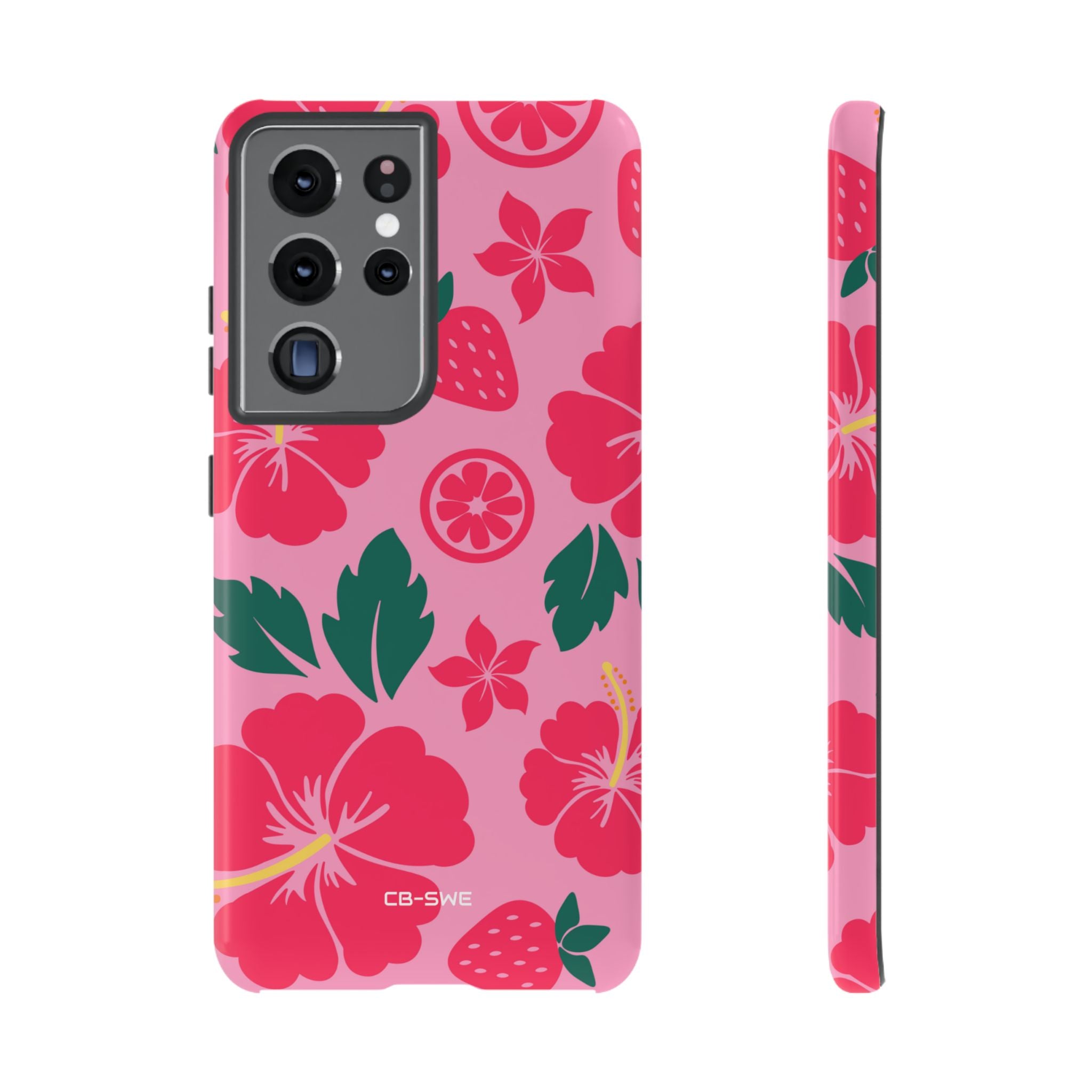 Tropical Hibiscus Harmony - Samsung Case