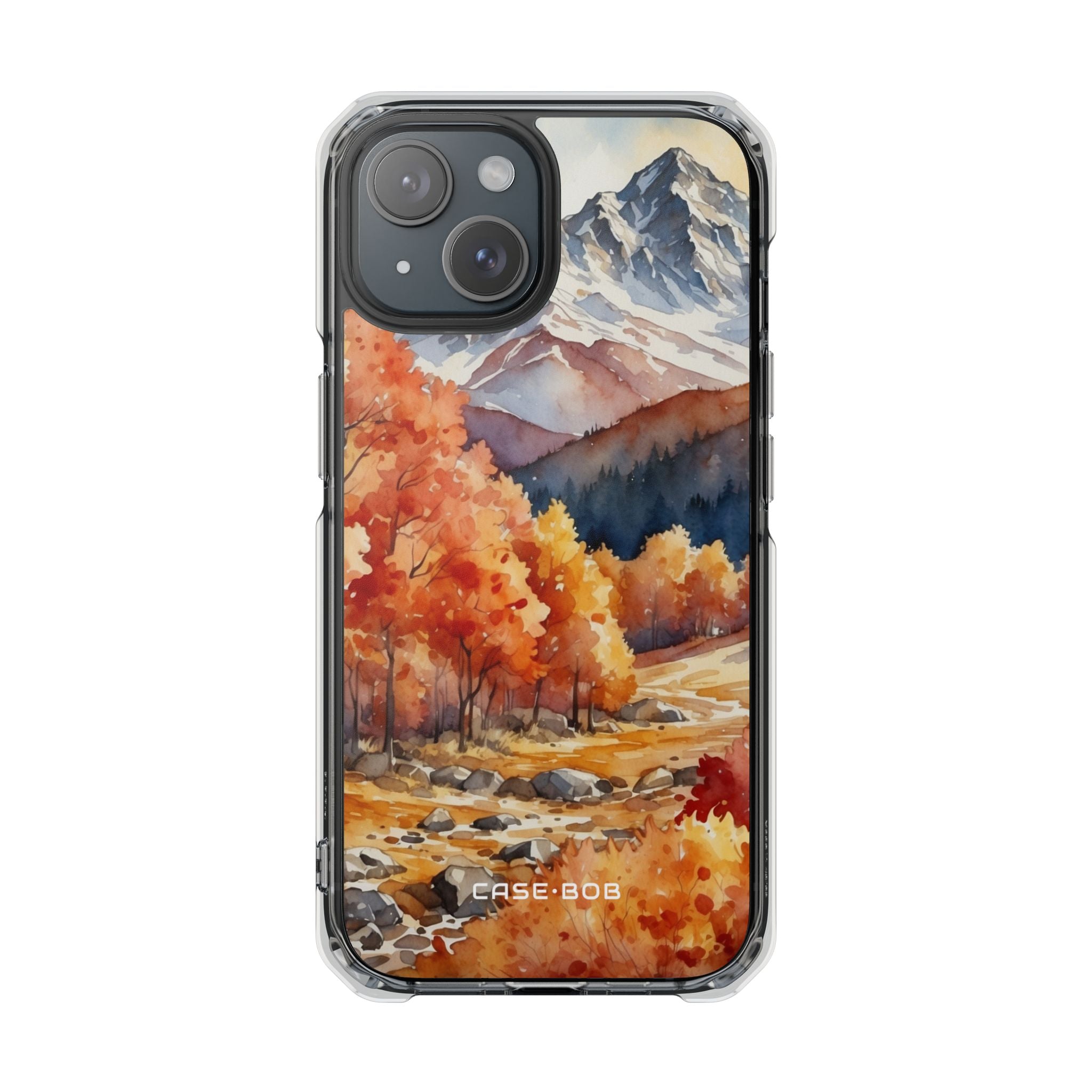 Snowcap Glow iPhone 15 Case - Impact