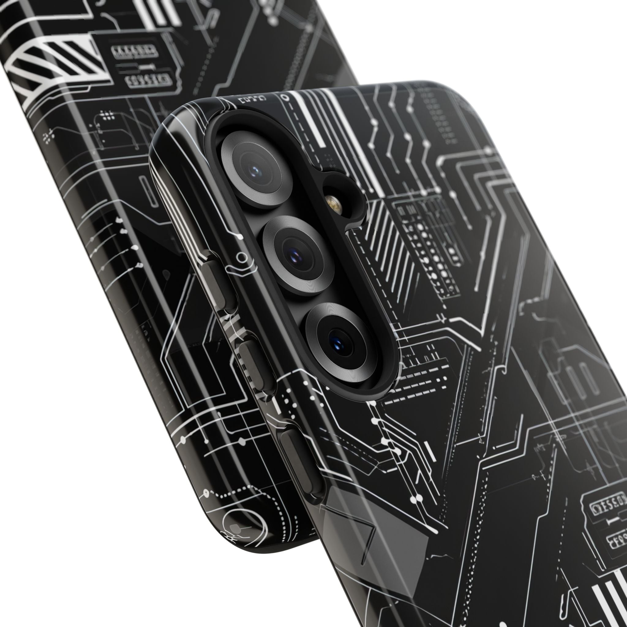 Griglia Circuitale Futuristica Samsung S25 - Tough
