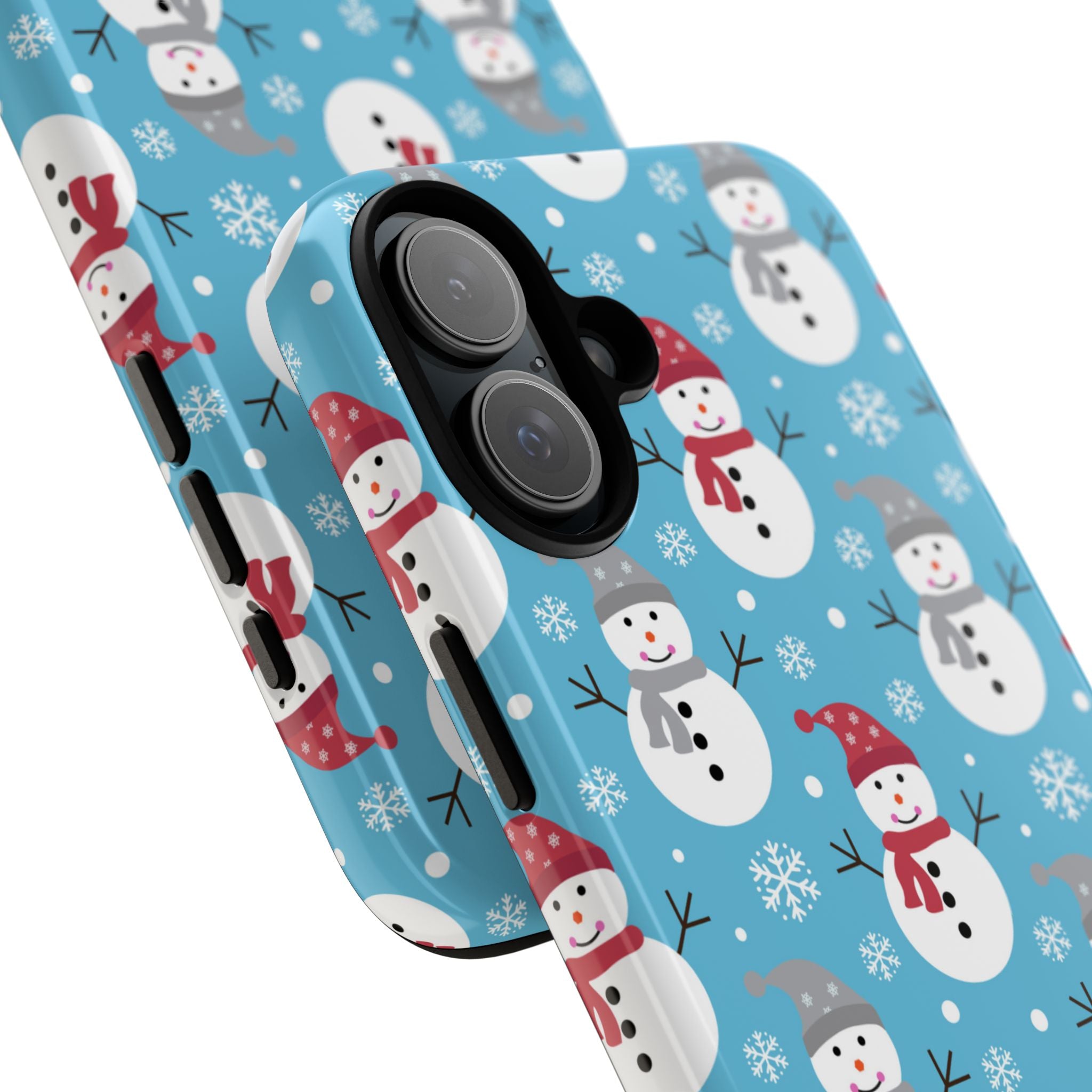 Snowmen Frost iPhone 16 Plus Case - Tough