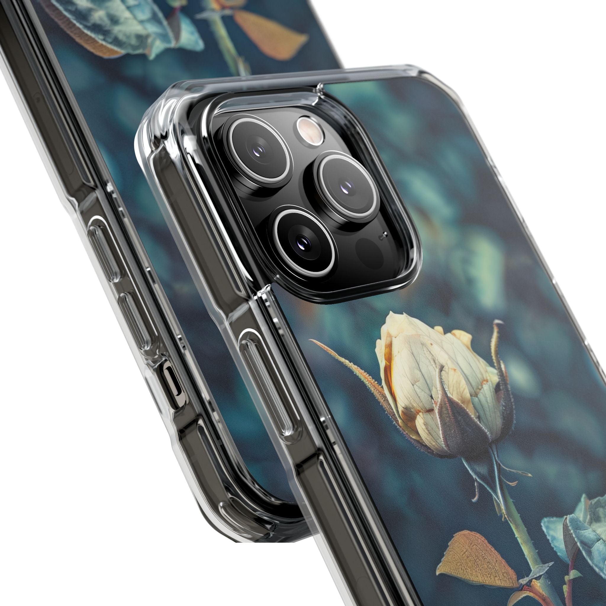 Mystic Rosebud Bloom iPhone 14 - Impact Clear+
