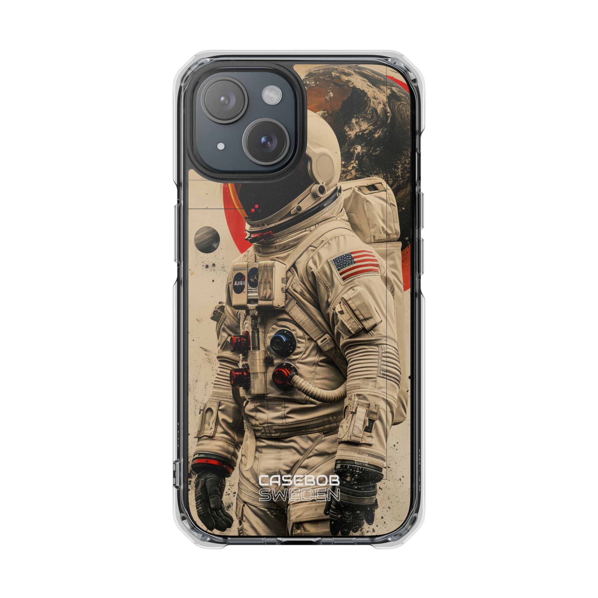 Cosmic Voyager Drift iPhone 15 - Impact Clear+