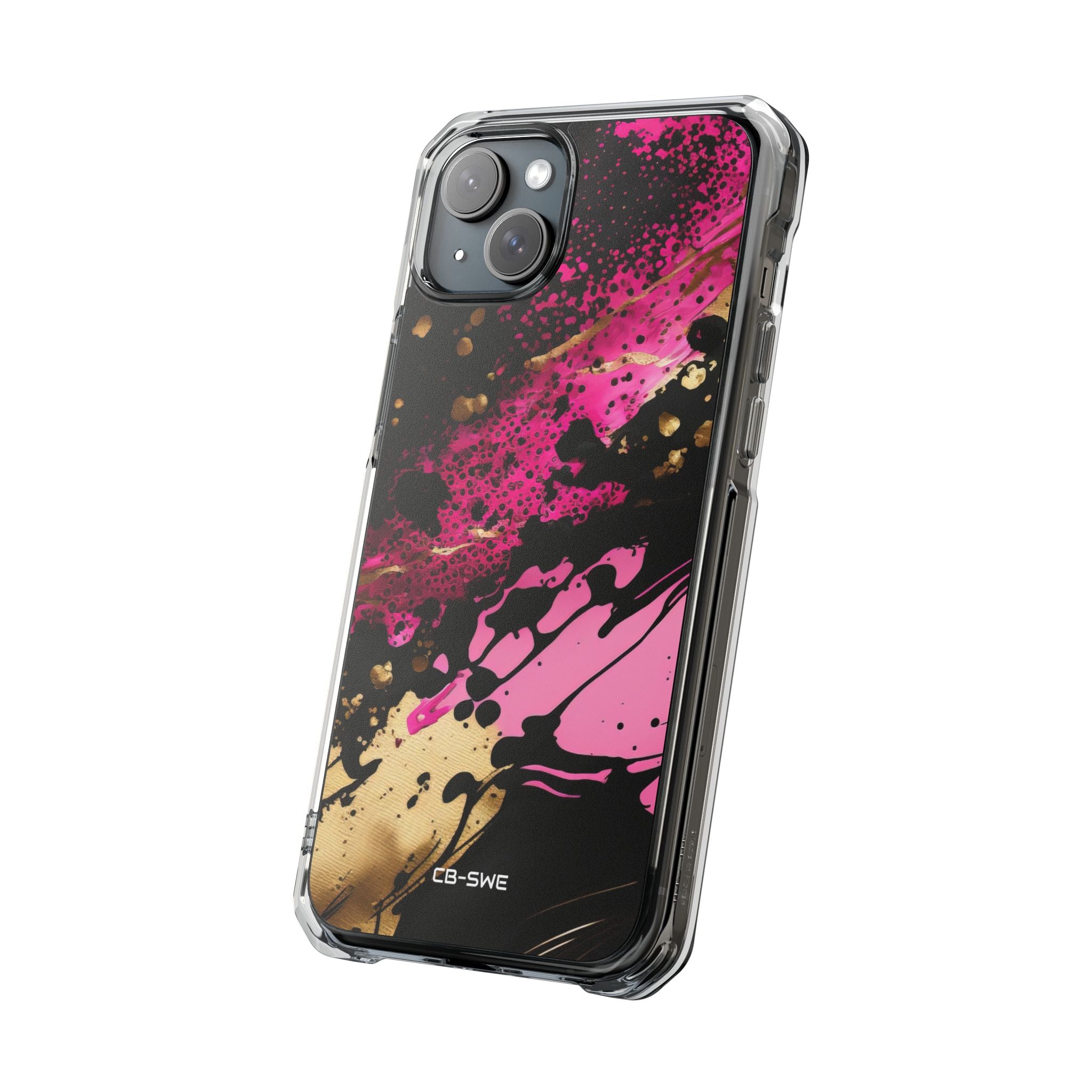 Dynamic Splatter Elegance iPhone Case - Impact