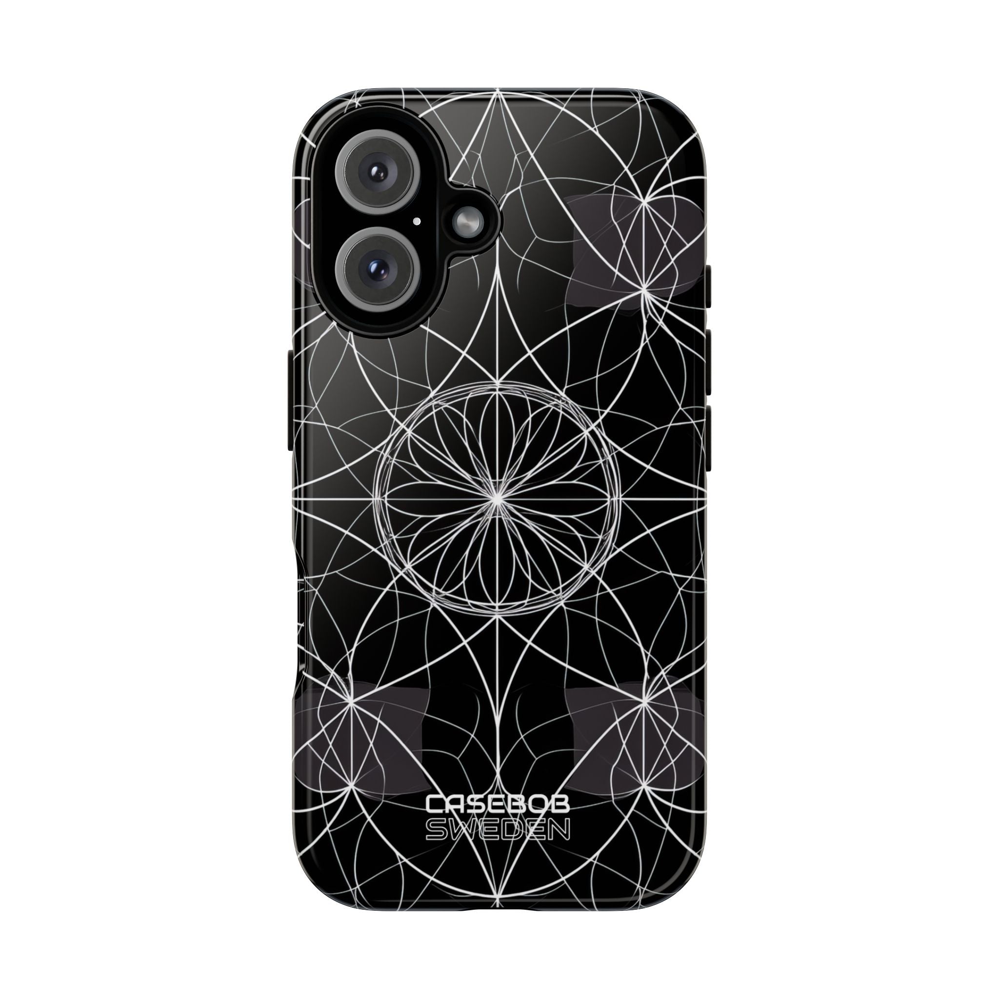 Symmetric Line Bloom iPhone 16 - Tough