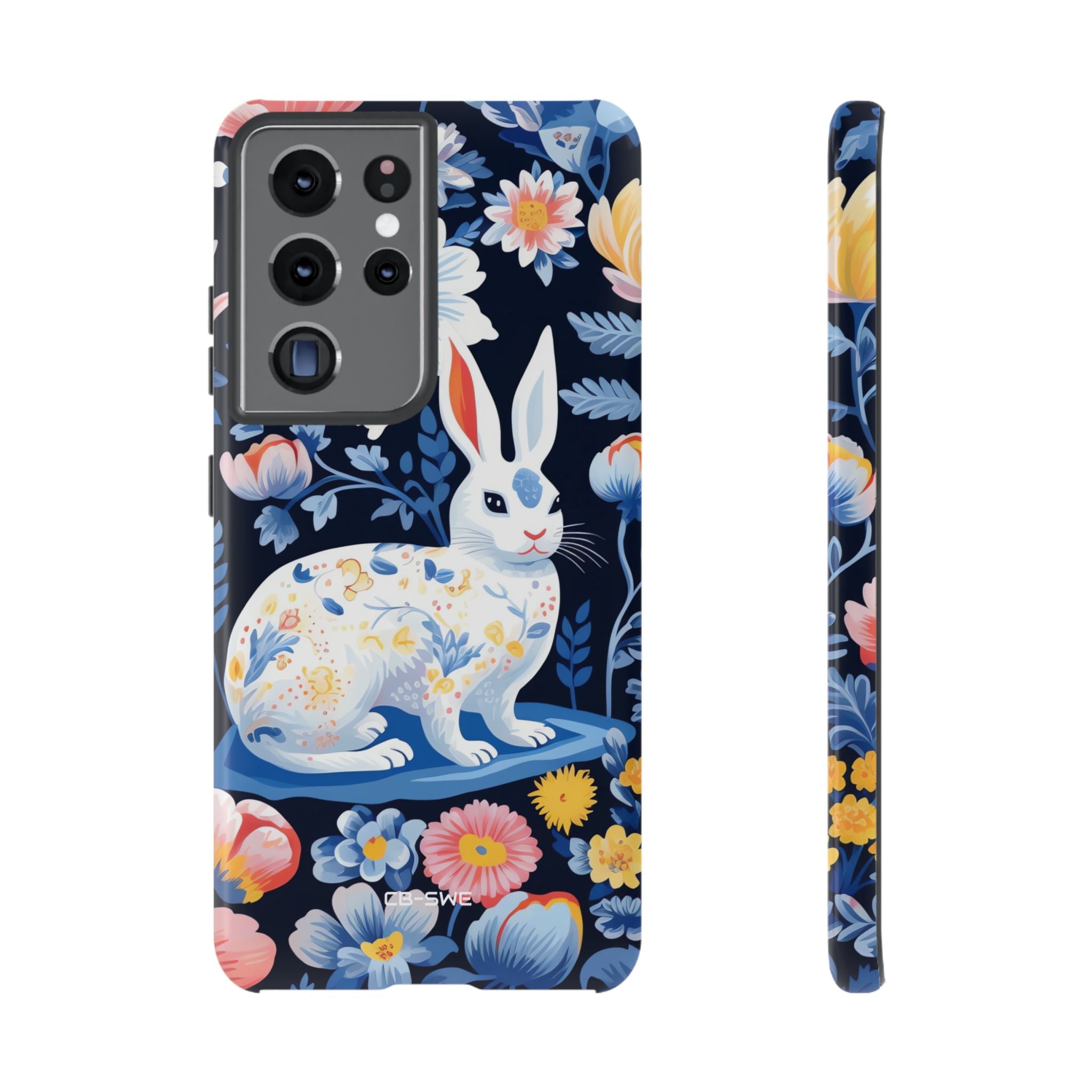 Floral Rabbit Dances - Samsung Case
