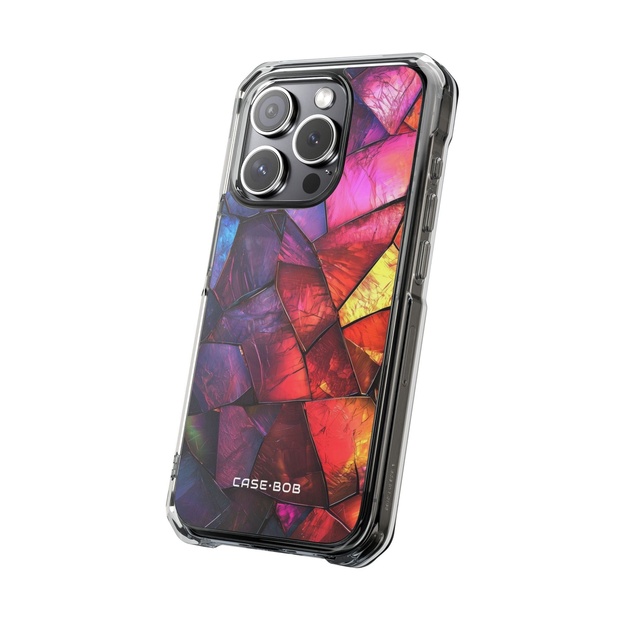 Cracked Prism iPhone 15 Pro Case - Impact