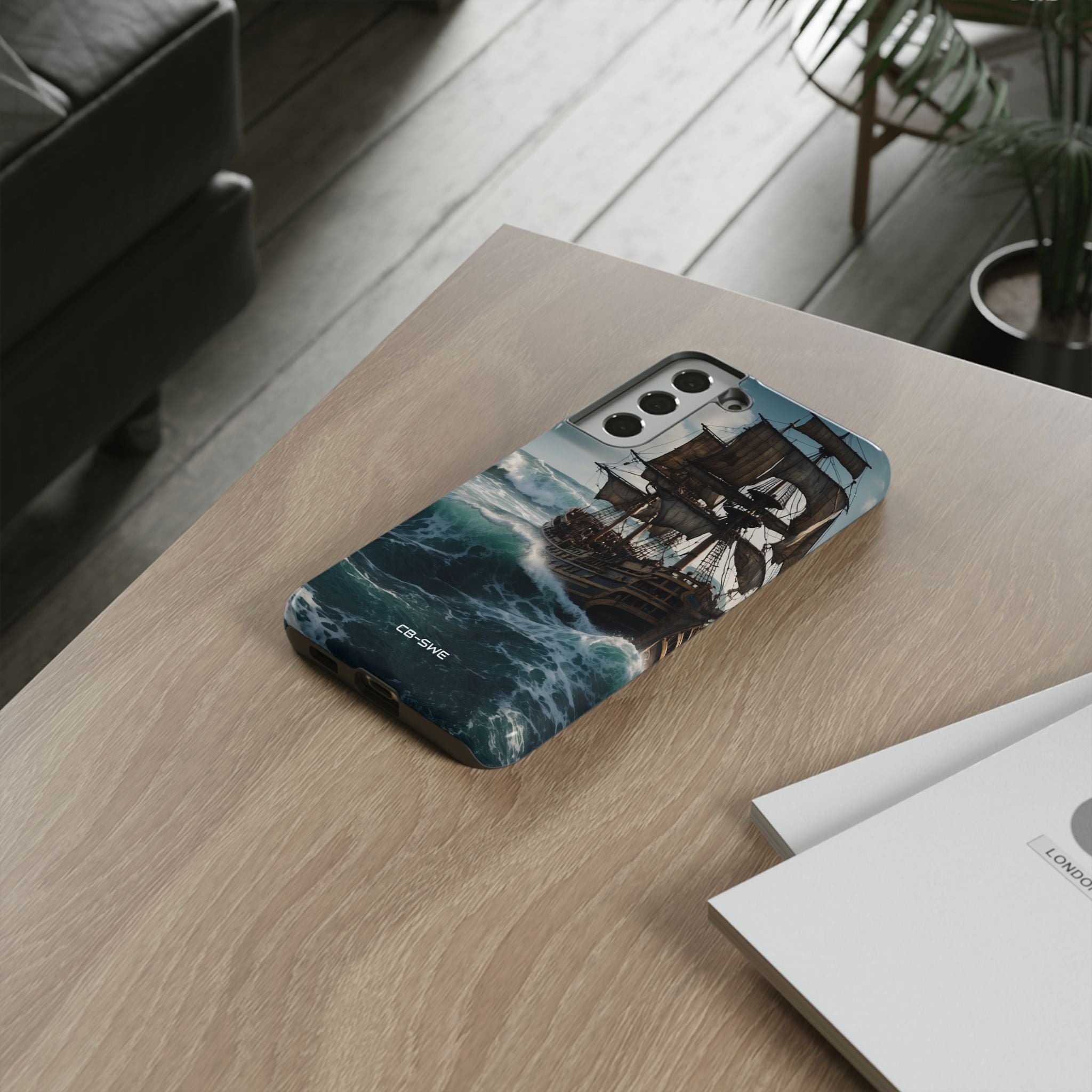 Ship Faces Waves - Samsung Case