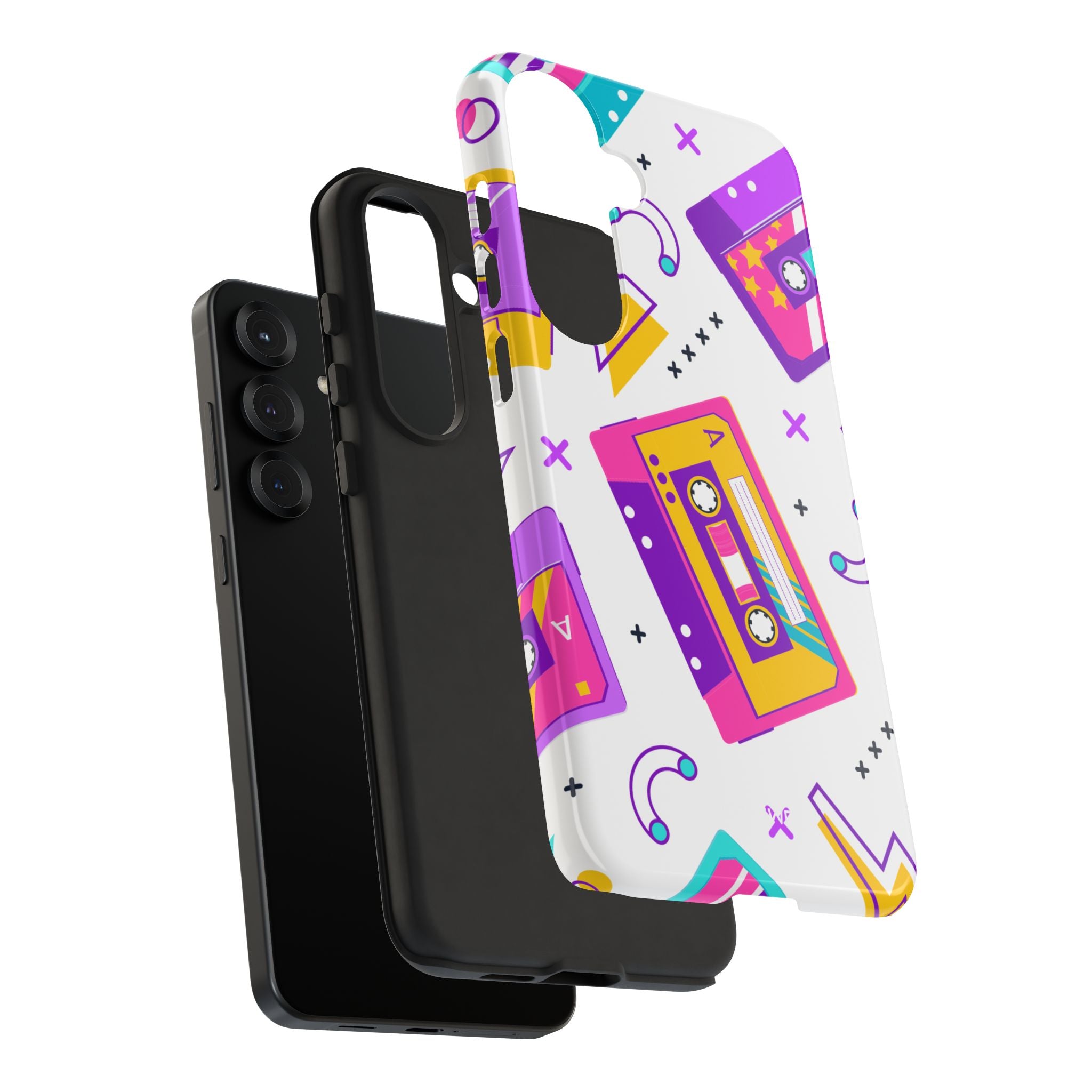 Retro Cassette Chaos - Samsung Case