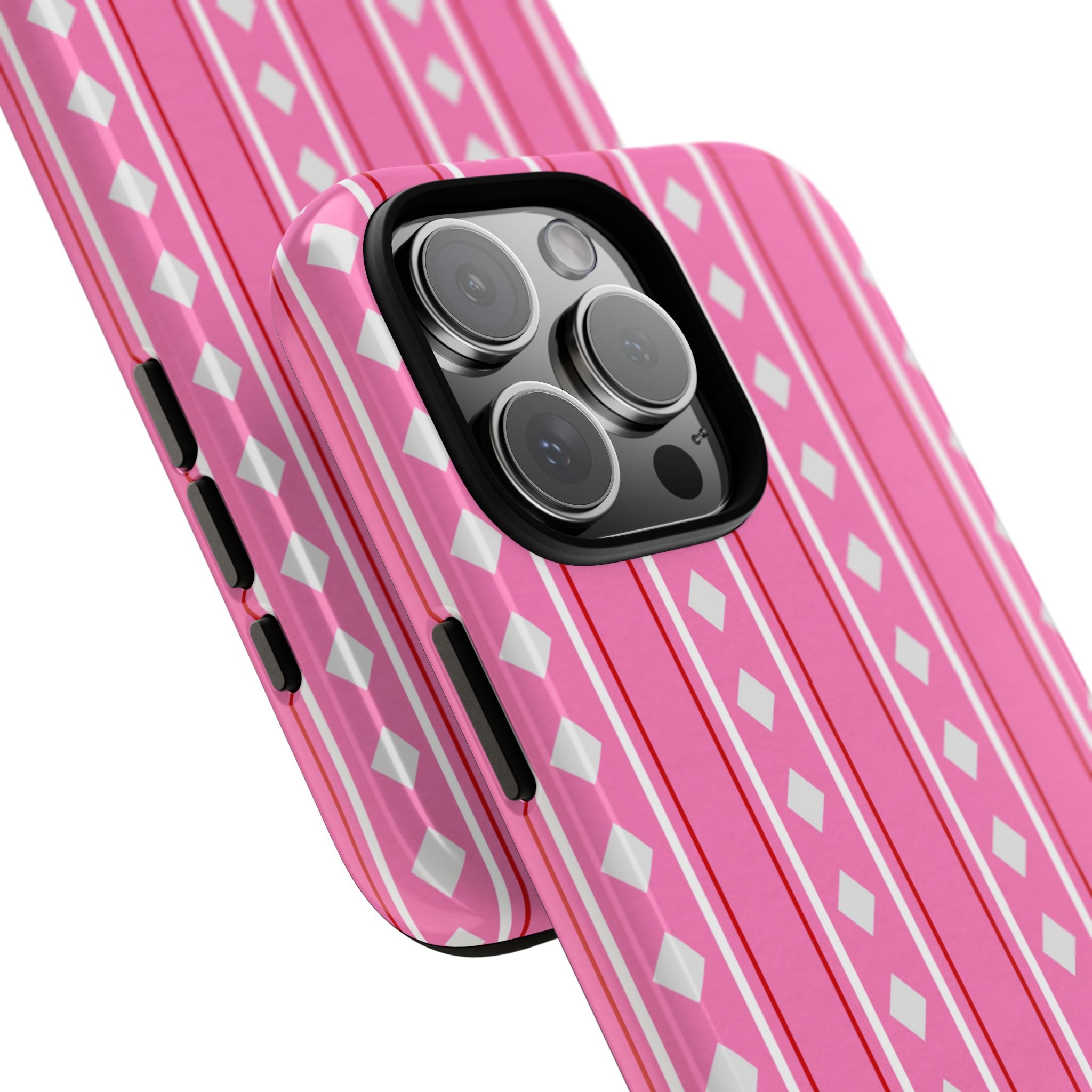 Pink Diamonds Symmetry - iPhone Case