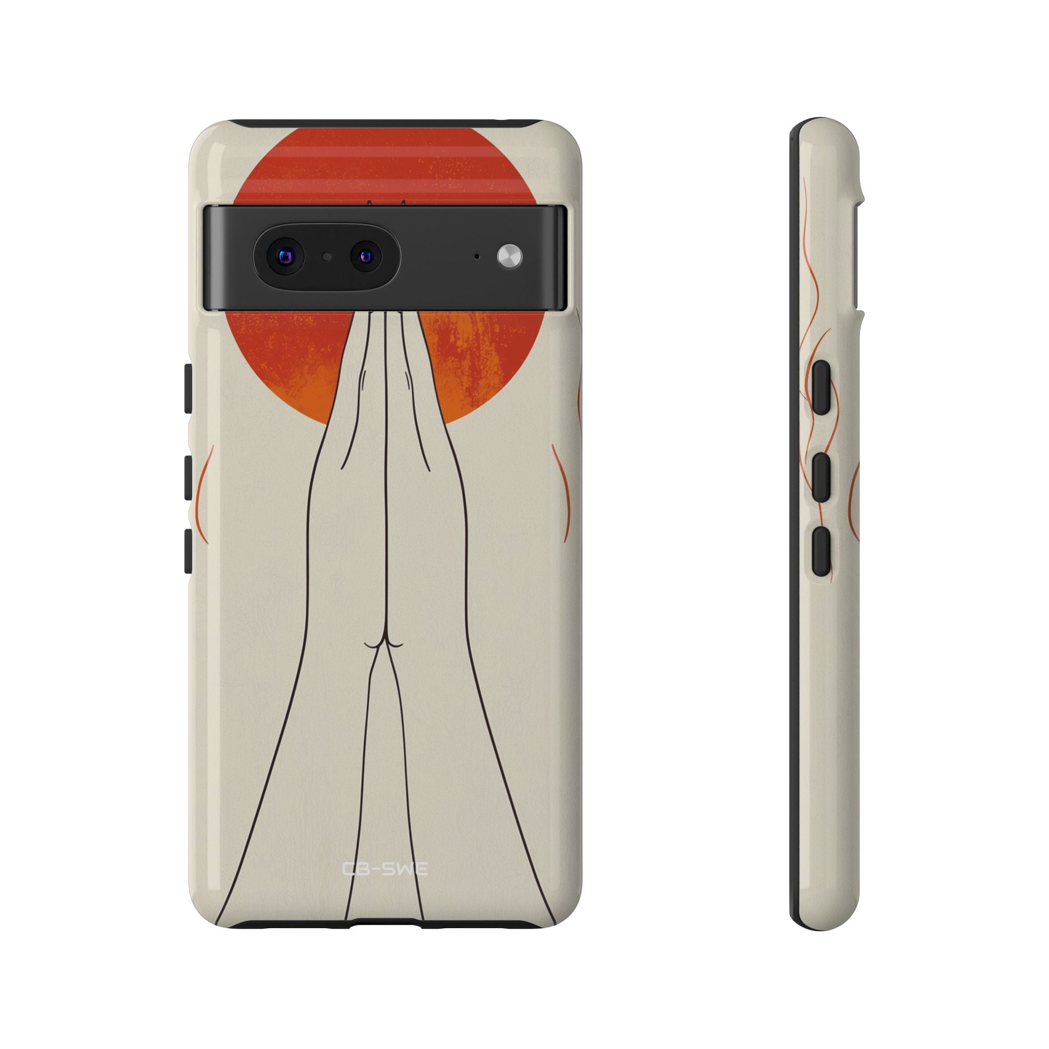Hands Embrace Sun - Google Pixel Case