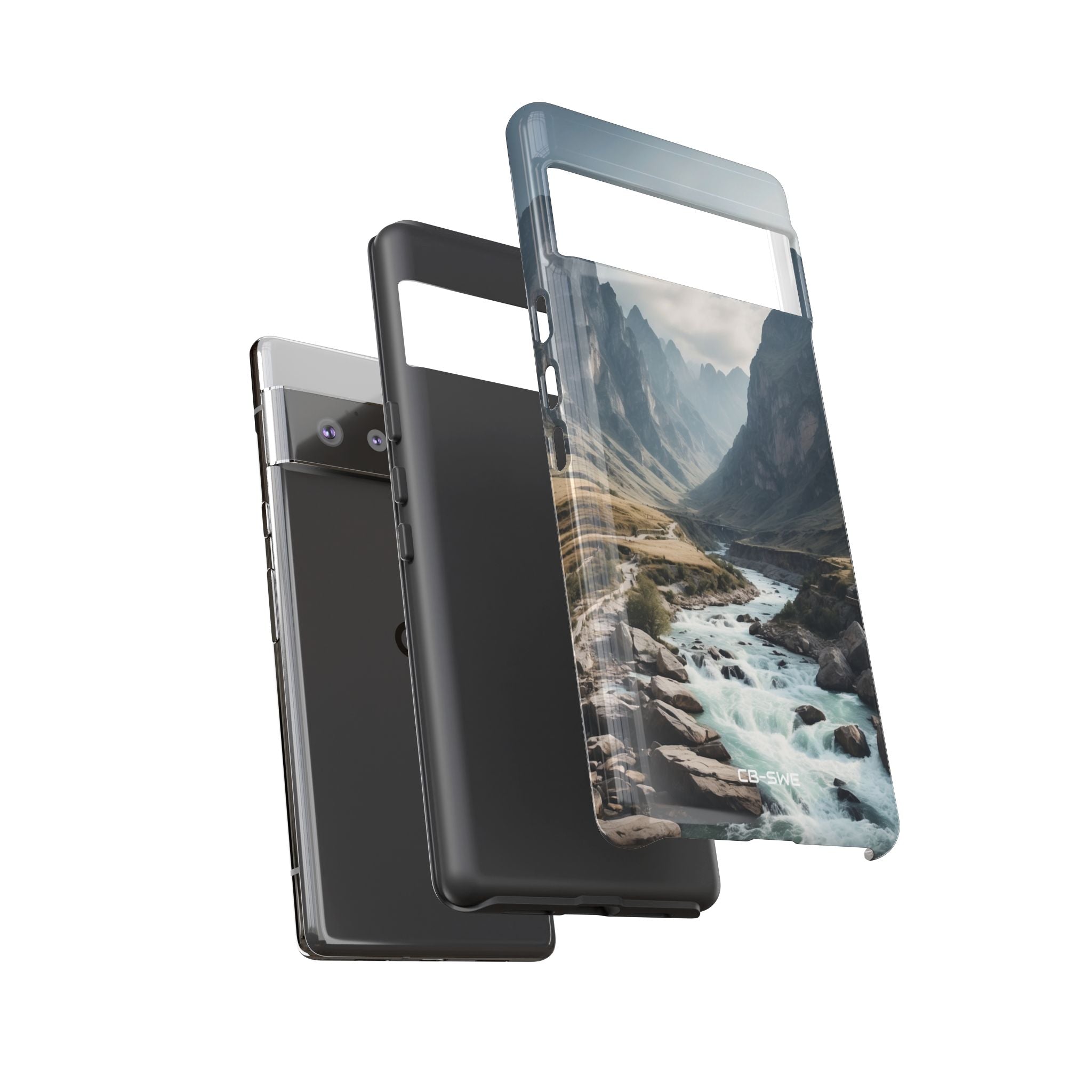 Mountain Peaks Arise - Google Pixel Case