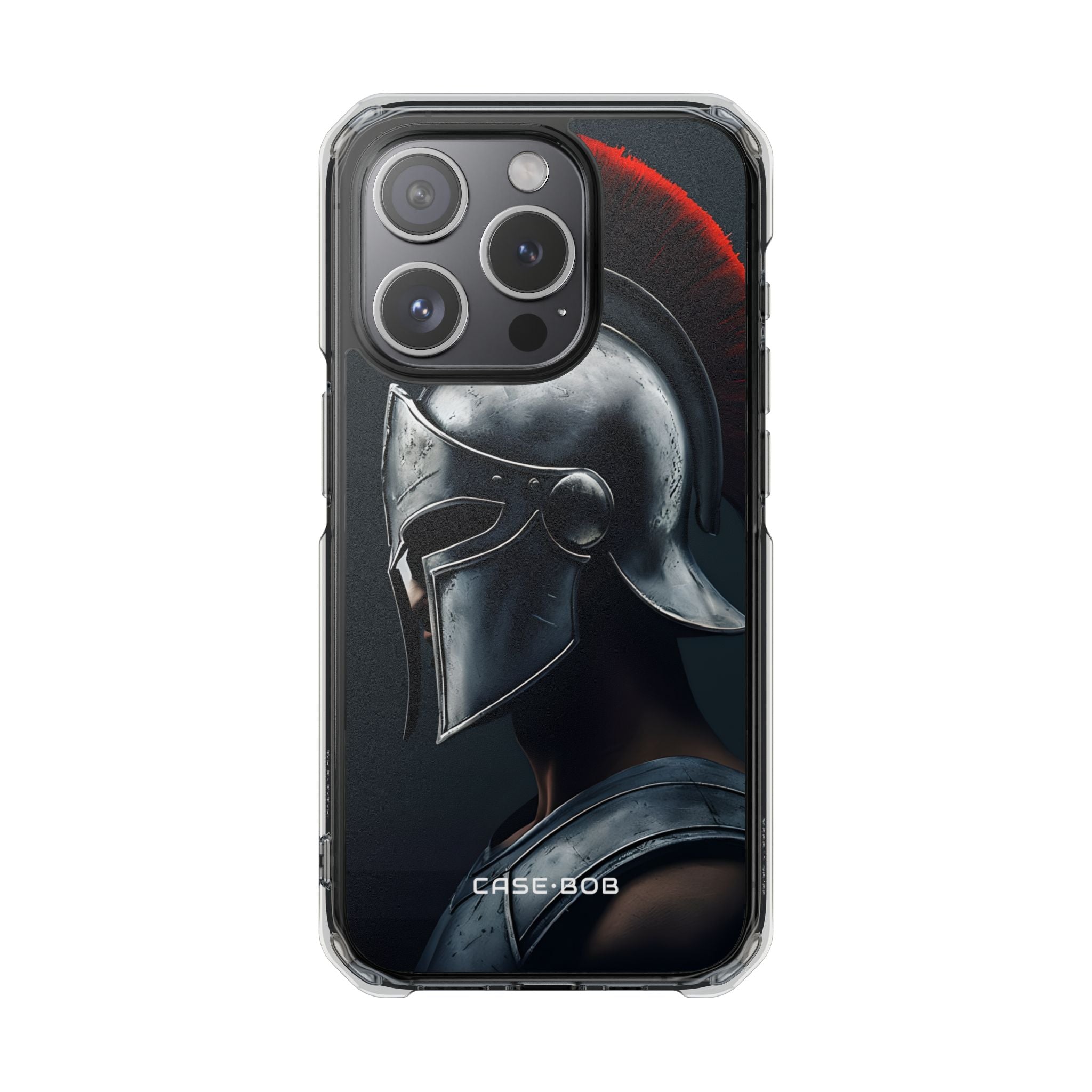 Silver Centurion iPhone 15 Pro Case - Impact