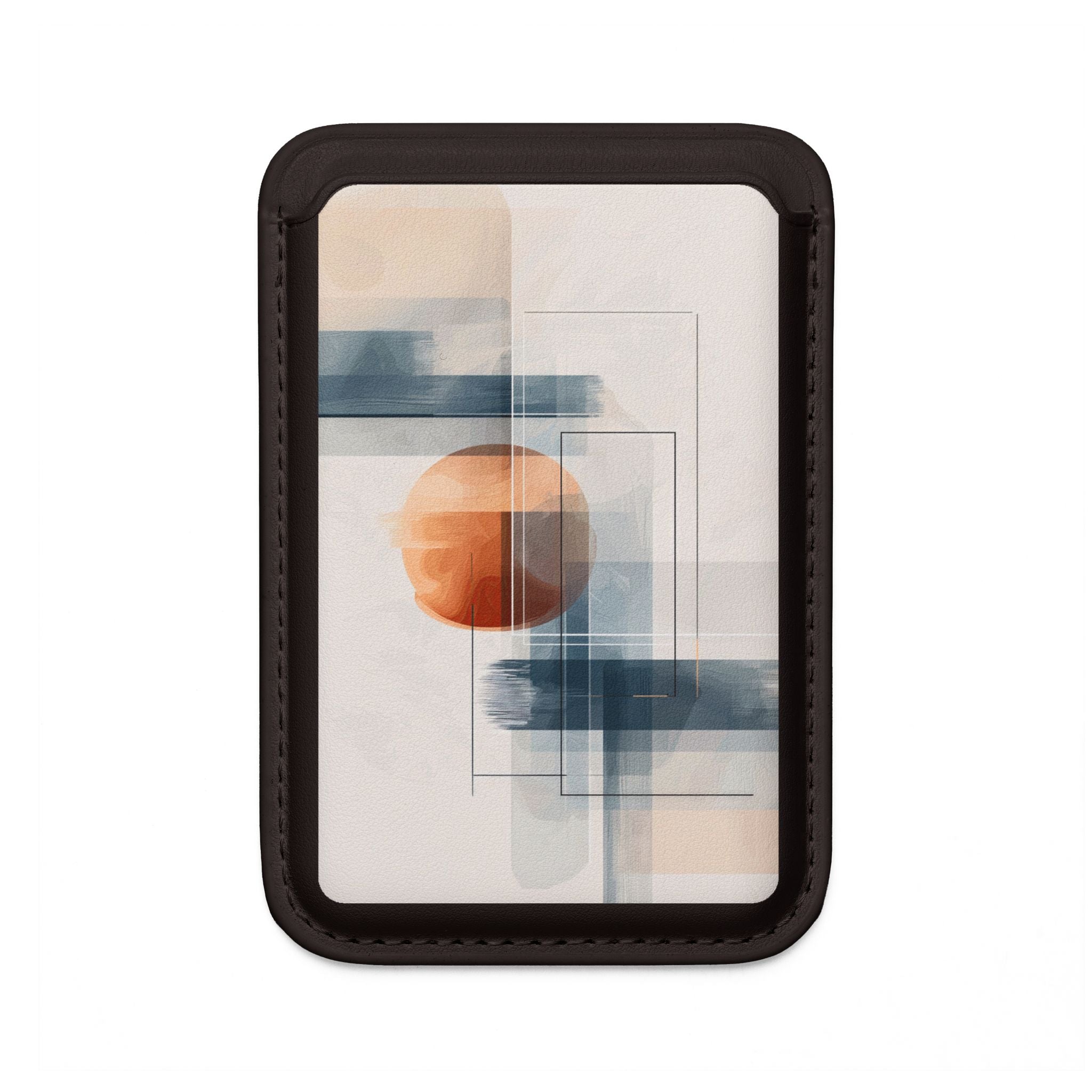 Amber Orbit Wallet – MagSafe Ready