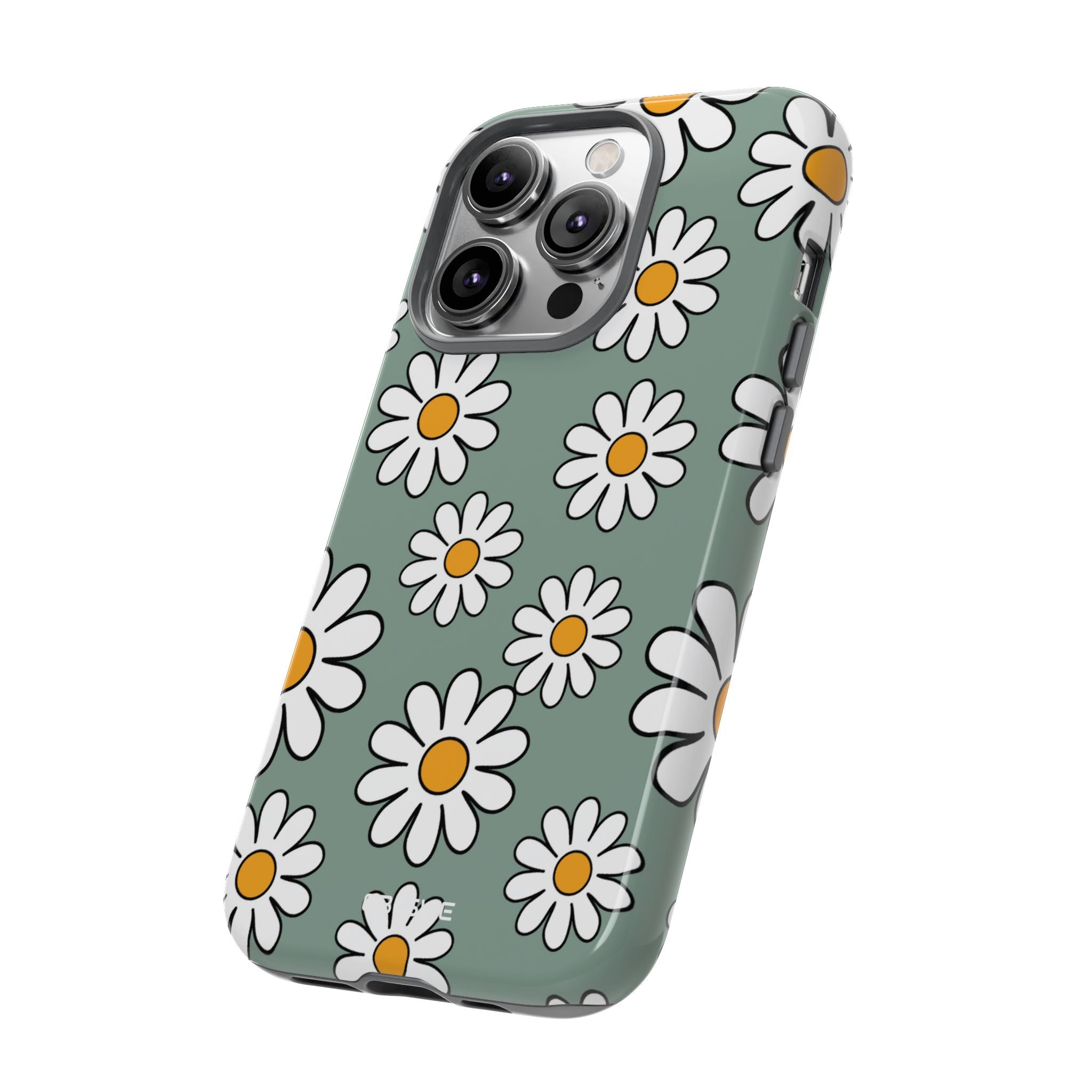 Daisies Dance Playfully - iPhone Case