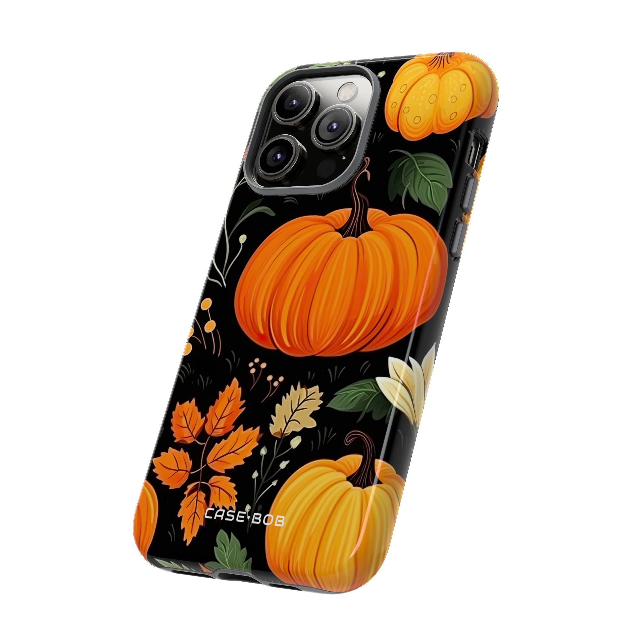 Pumpkin Glow iPhone 14 Pro Max Case - Tough