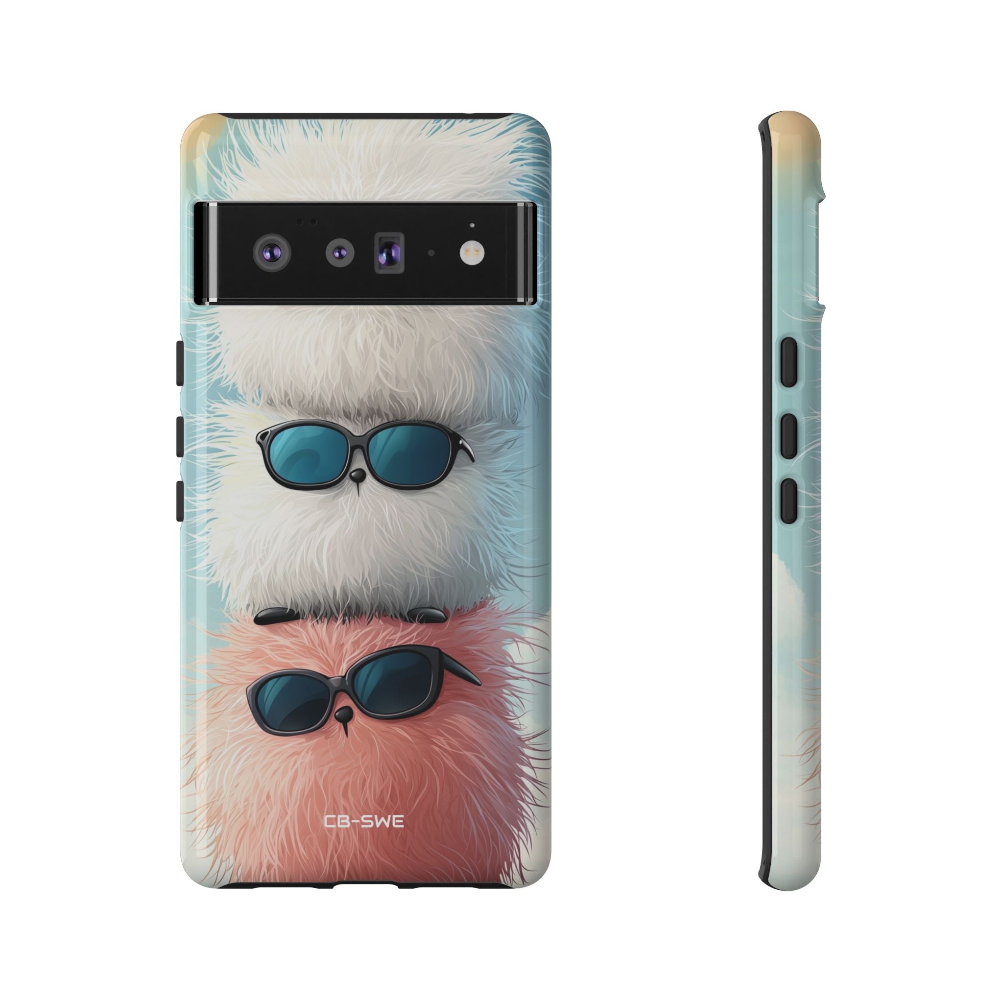 Fluffy Creatures Stack - Google Pixel Case