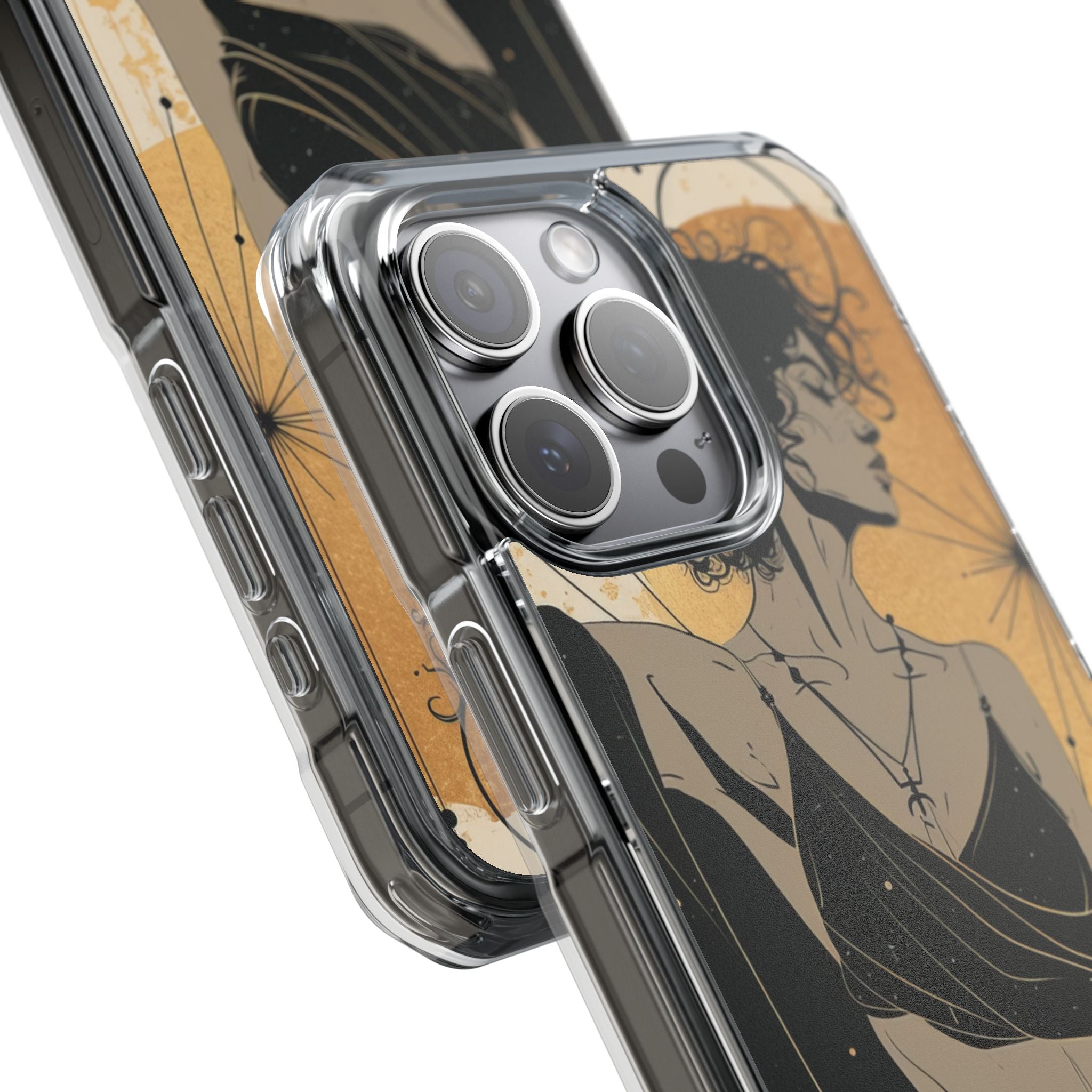 Golden Silence Motion iPhone 15 - Impact Clear+