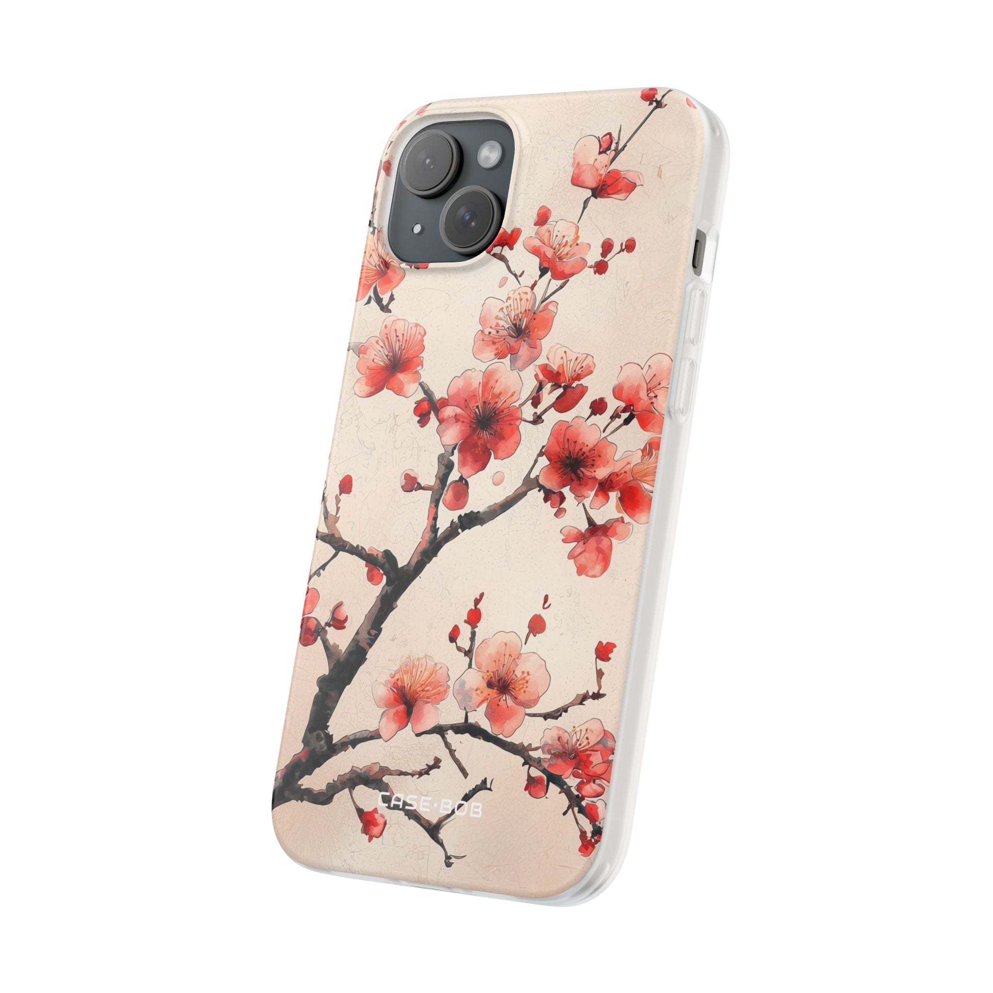 Blossom Shadow iPhone 15 Plus Case - Soft