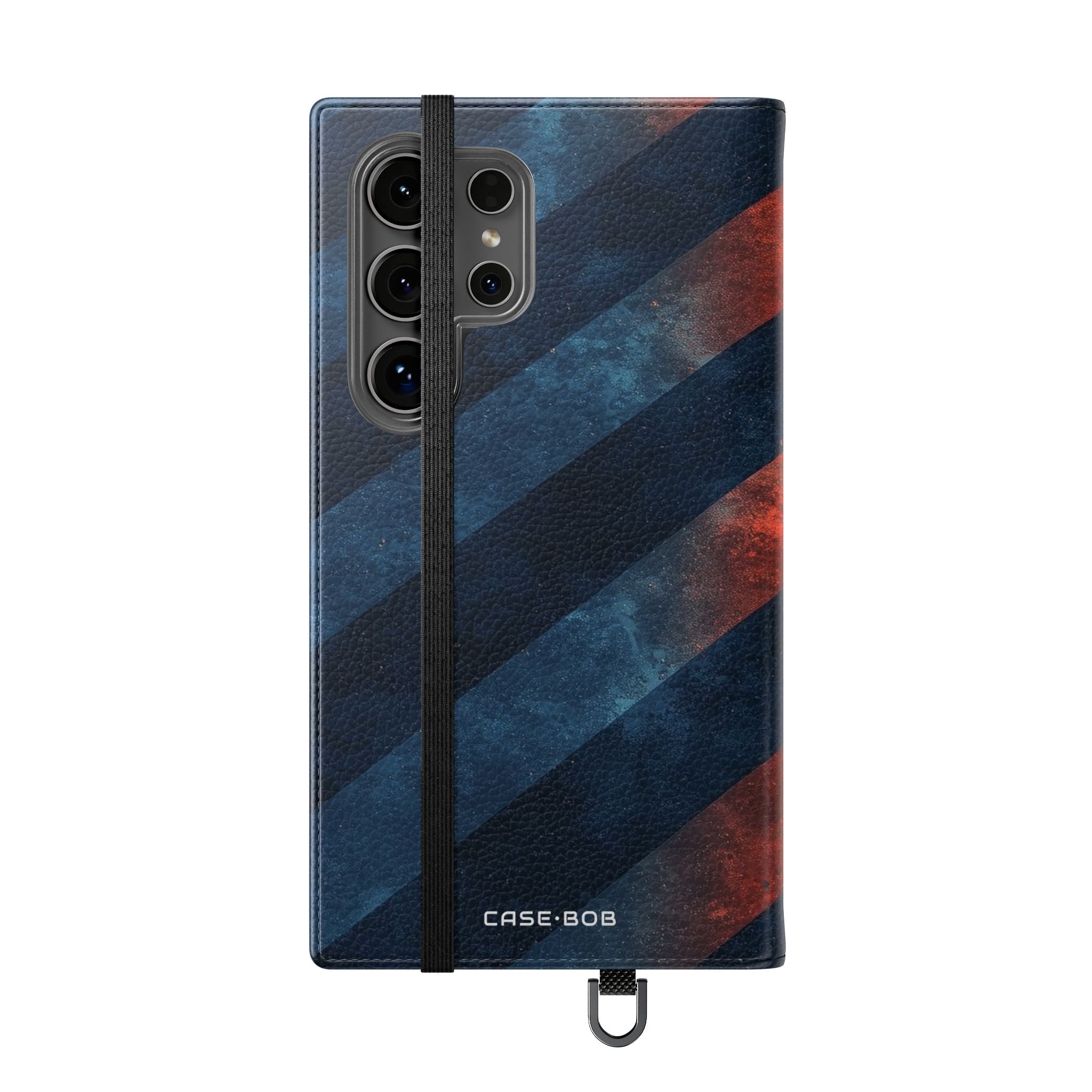 Diagonal Stripes Blaze - Samsung S24 Ultra Case - Wallet