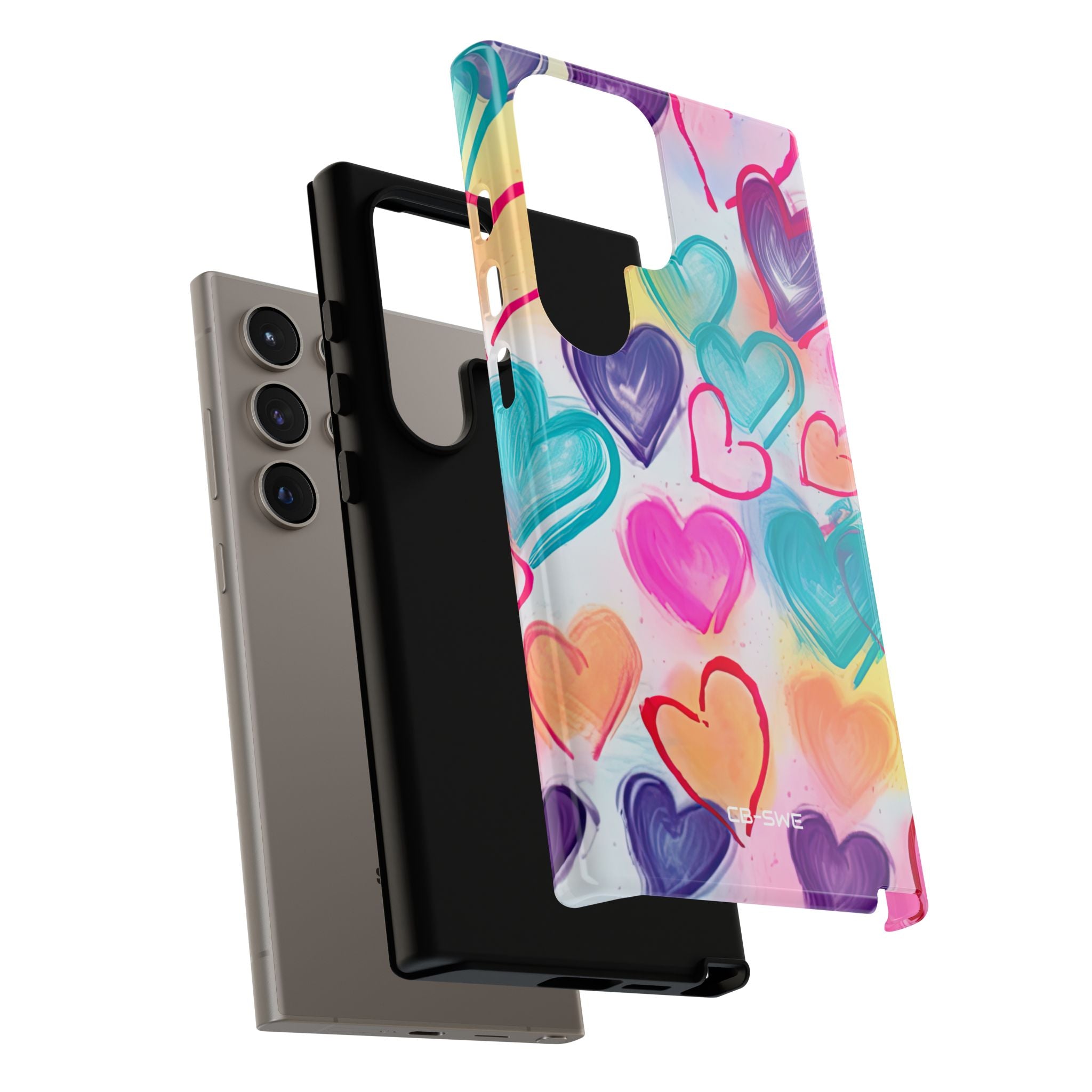 Hearts Dance Playfully - Samsung Case