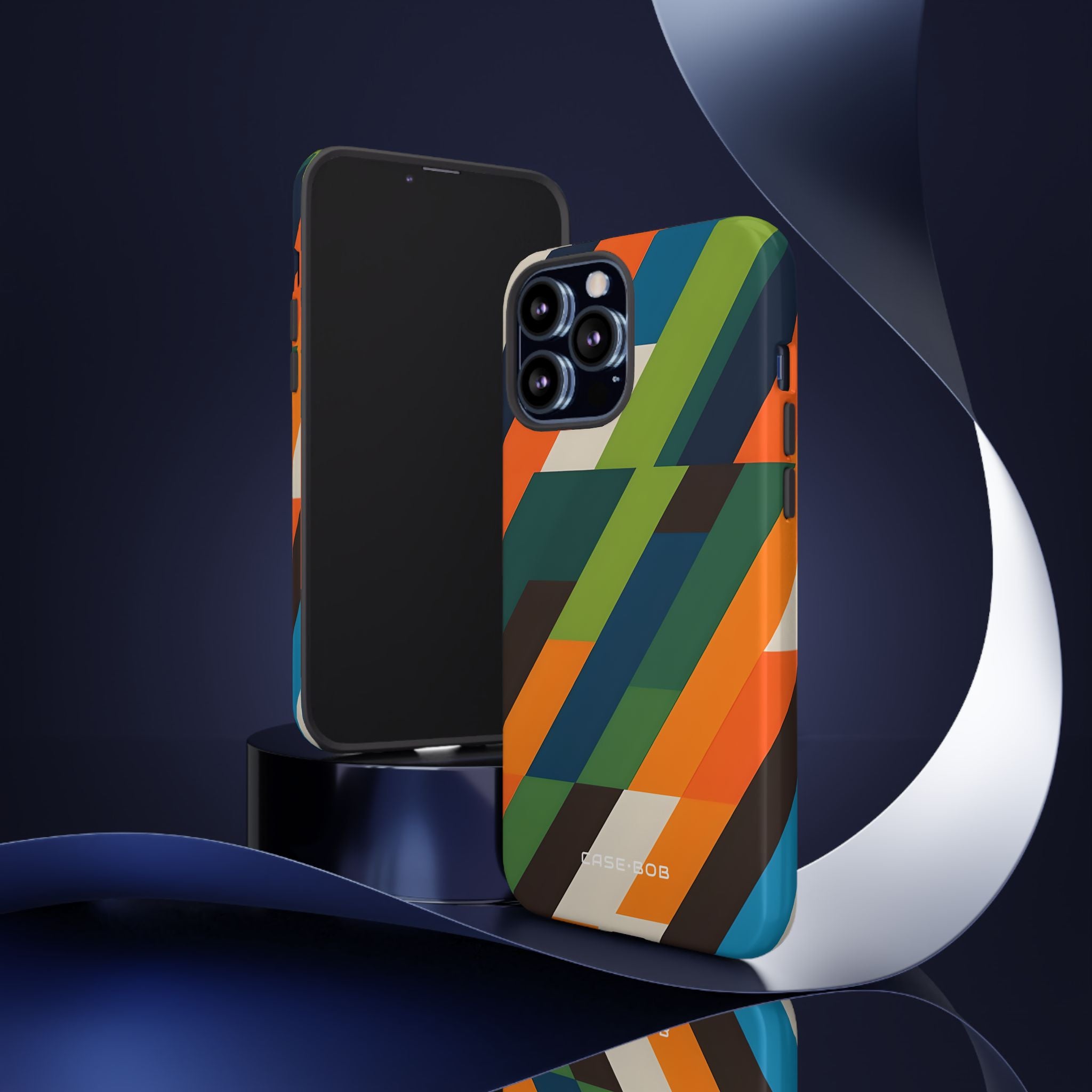 Diagonal Blaze iPhone 13 Pro Max Case - Tough