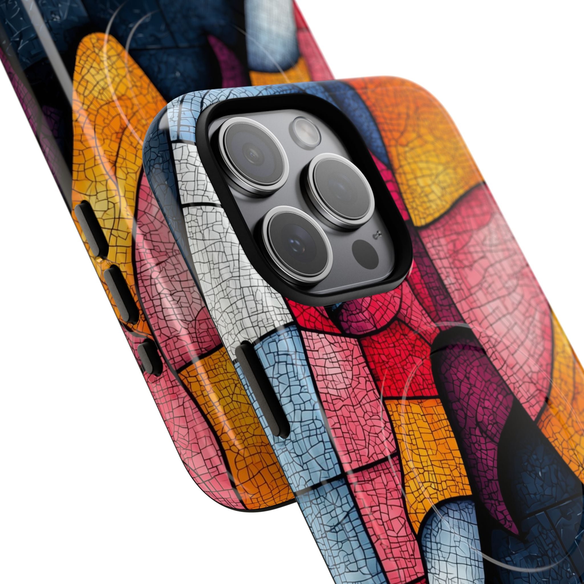 Elephant Mosaic iPhone 15 Pro Max Case - Tough+