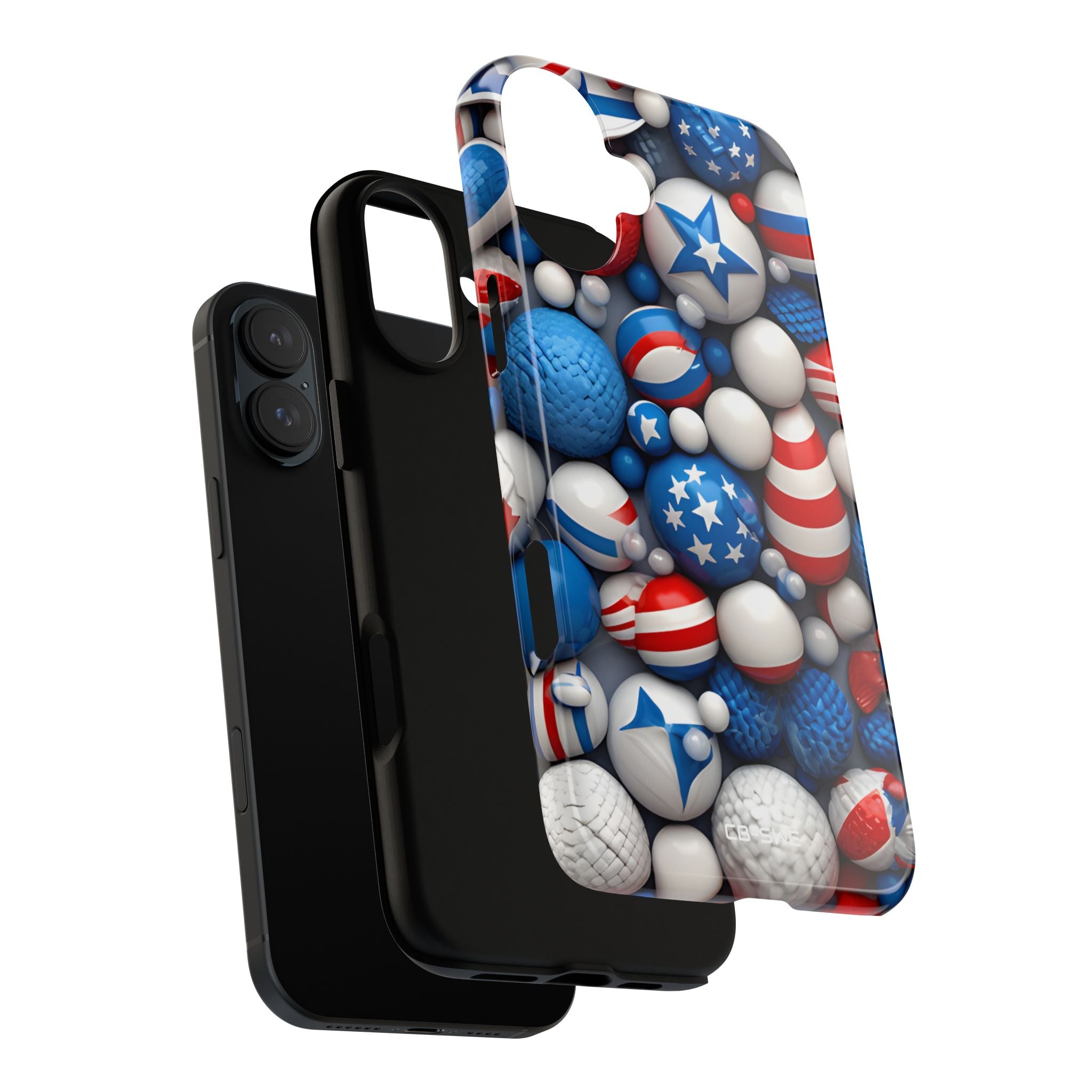 Festive Spheres Cluster - iPhone Case