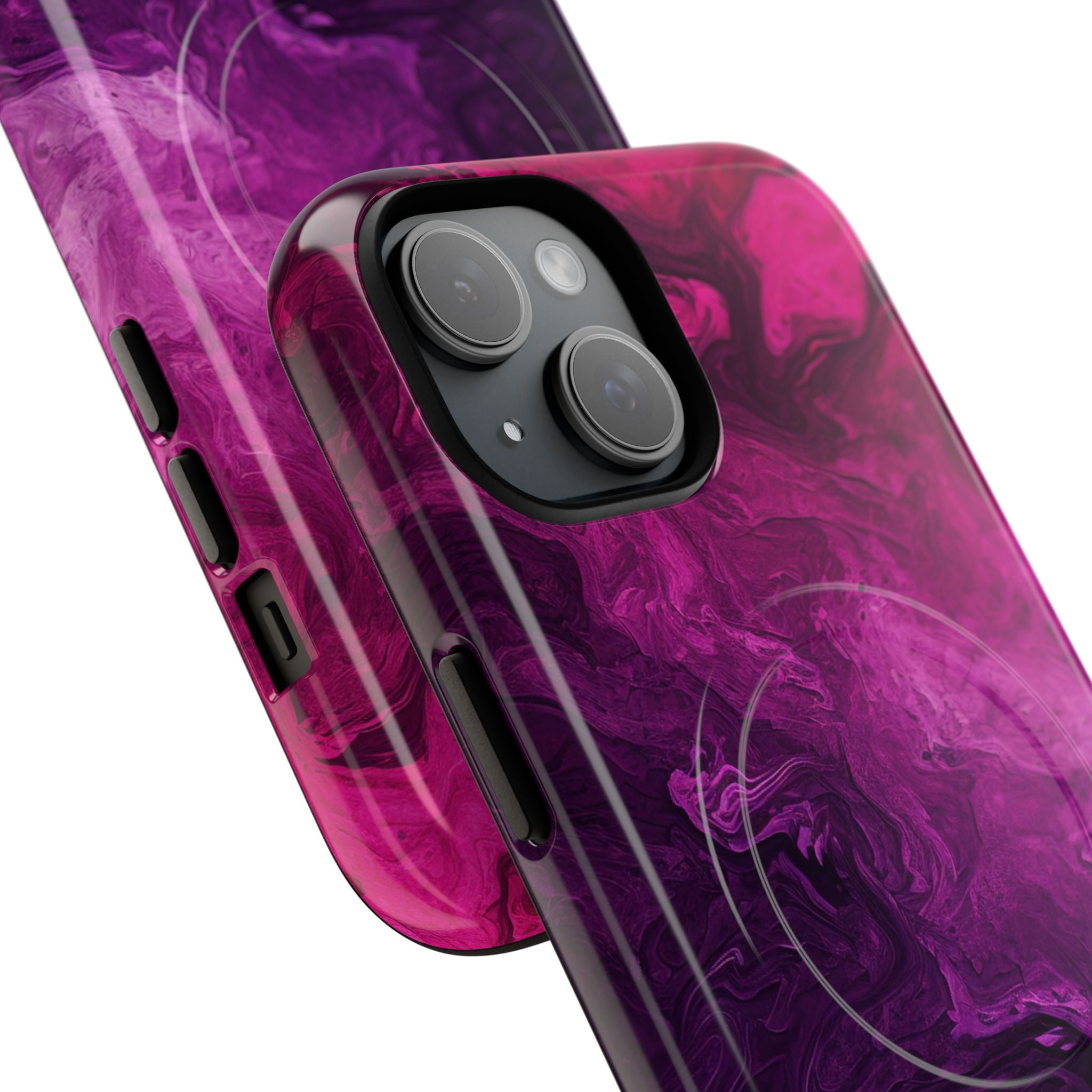 Cosmic Color Swirl iPhone 15 - Tough+