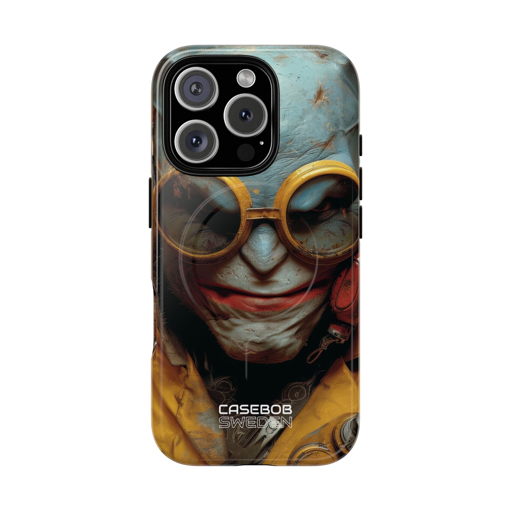 Steampunk Masked Adventurer iPhone 16 - Tough+