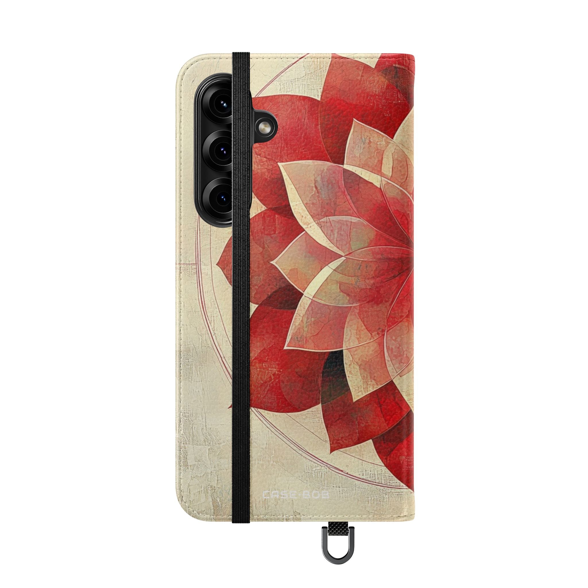 Crimson Bloom - Samsung S25+ Case - Lompakko