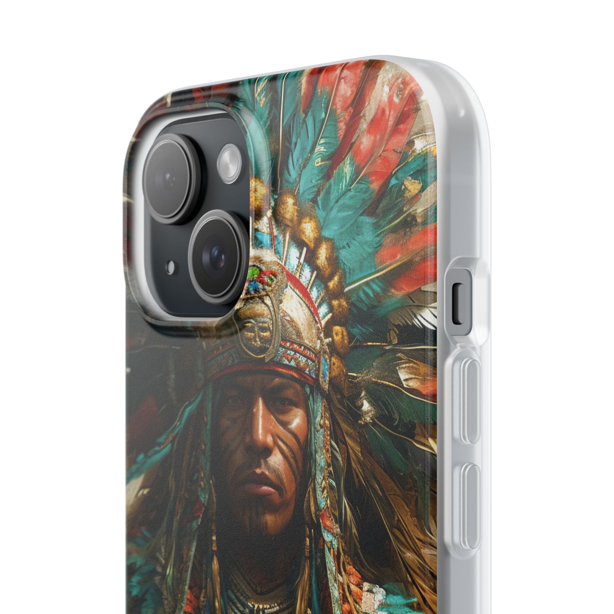 Feathered Majesty iPhone 15 Case - Soft