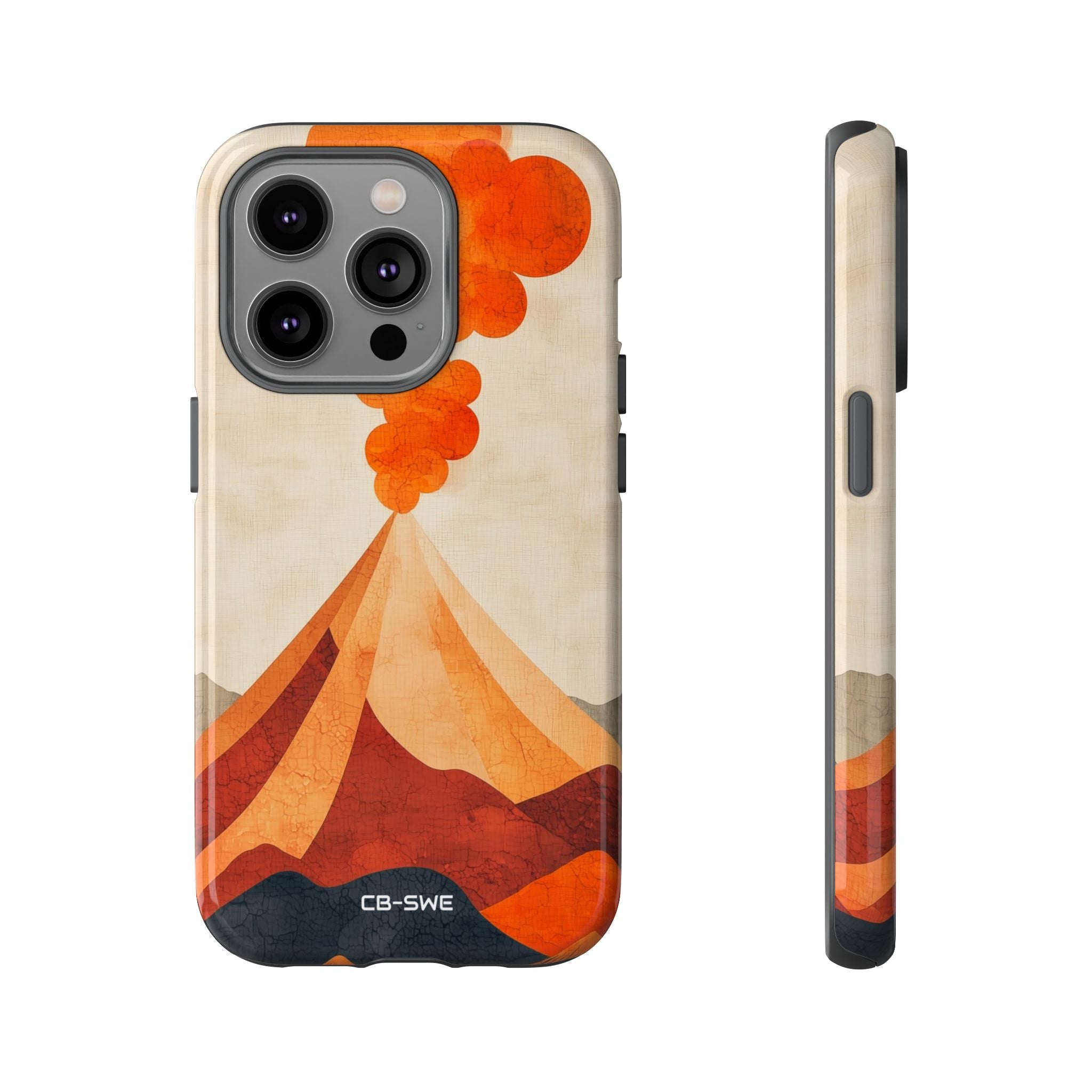 Erupting Heat Waves - iPhone Case
