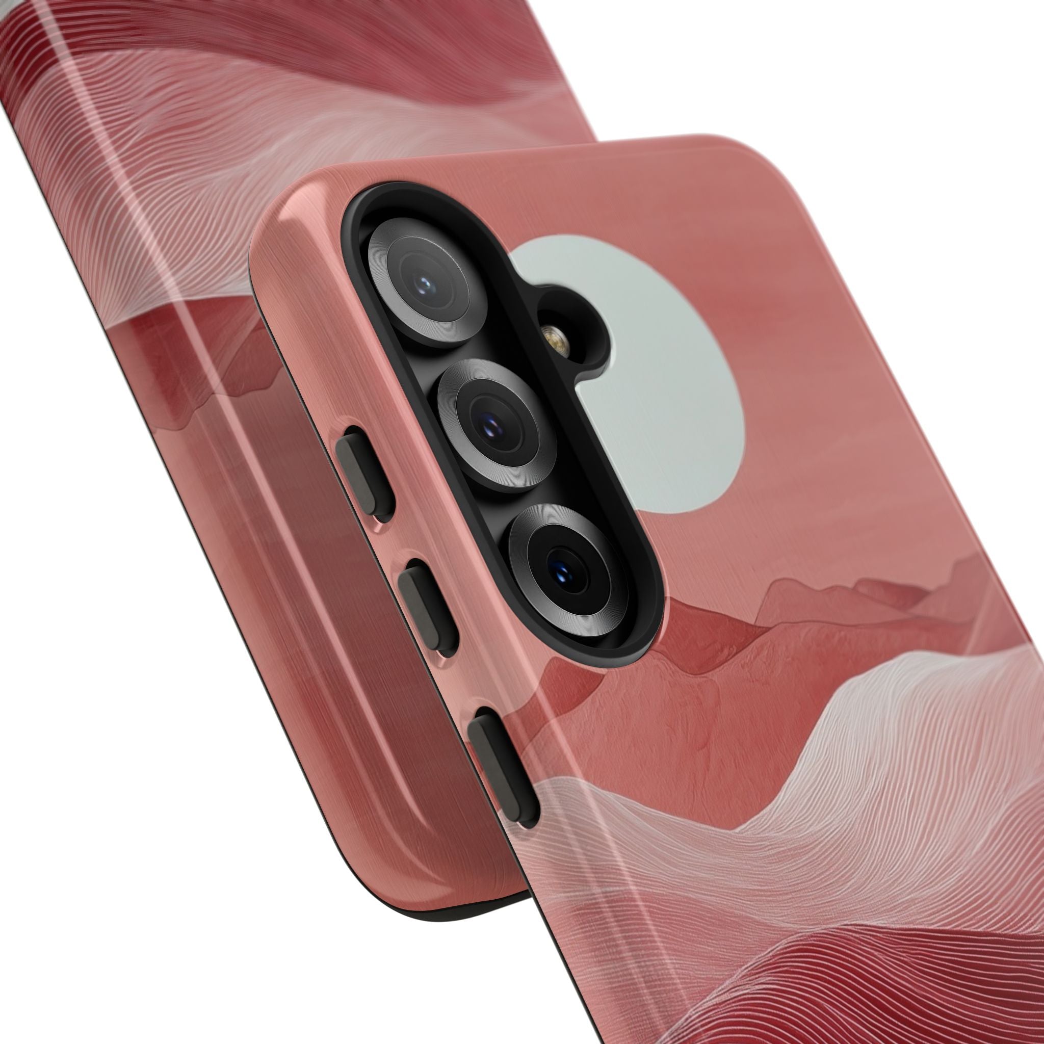 White Orb Dunes Samsung S25 Plus Case - Tough