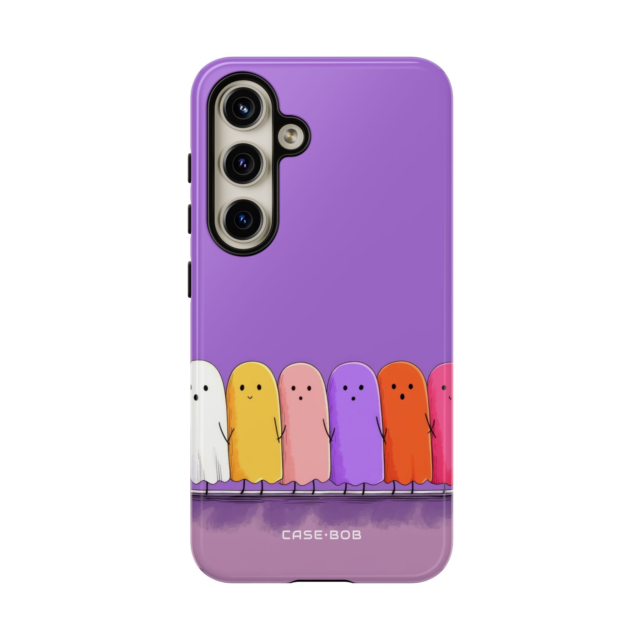Colorful Ghosts Samsung S24 Case - Tough