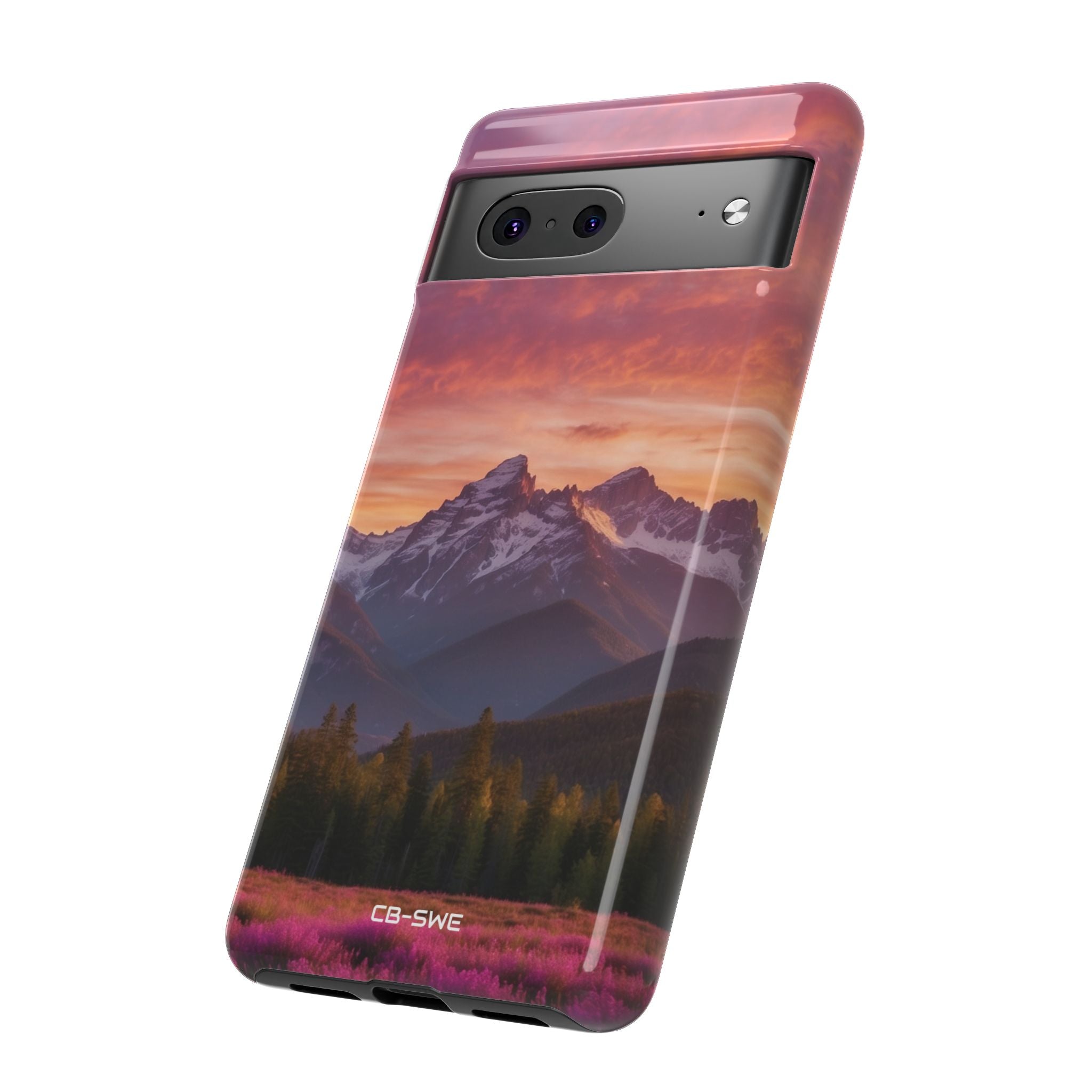 Mountain Peaks Glow - Google Pixel Case