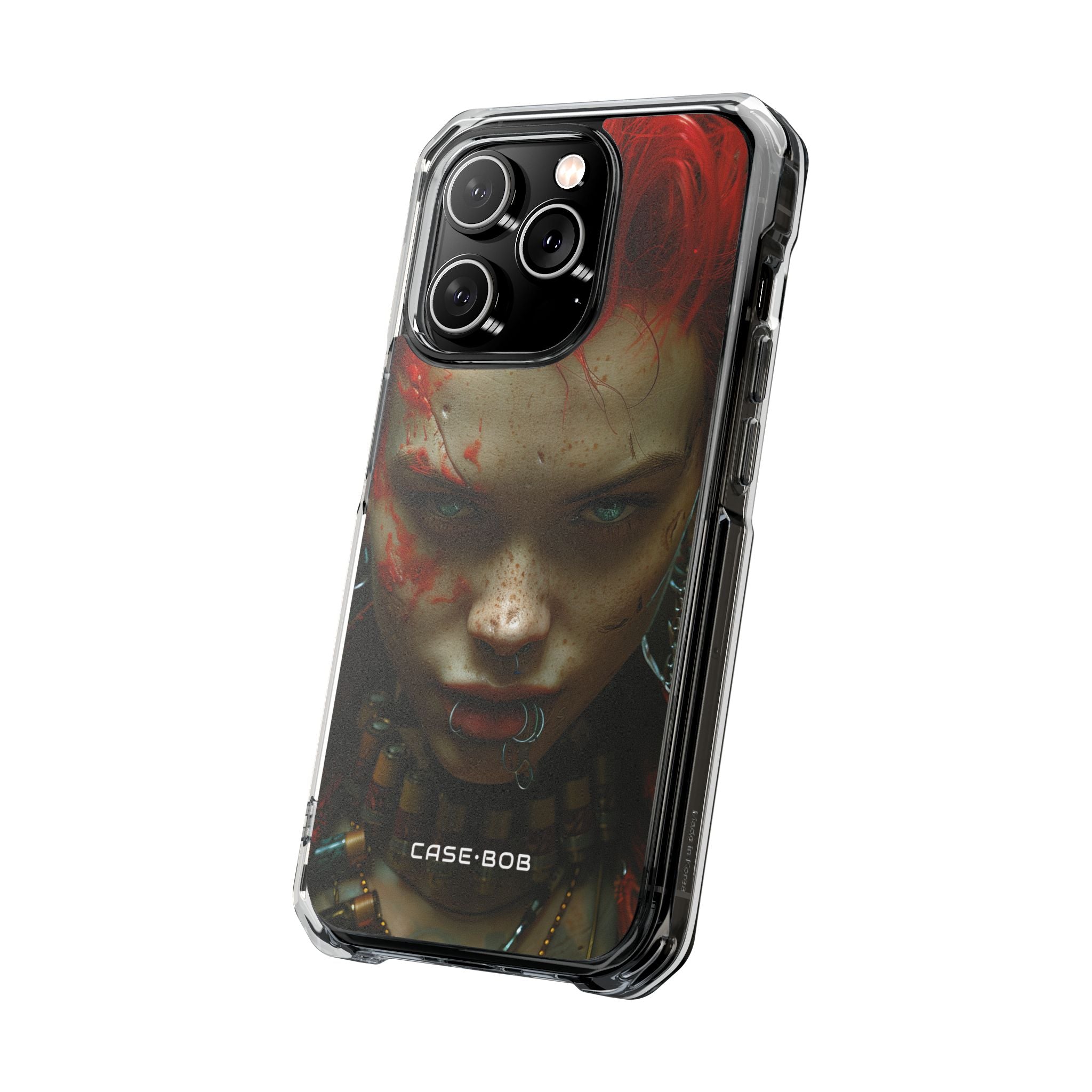 Red Spike Gaze iPhone 14 Pro Case - Impact