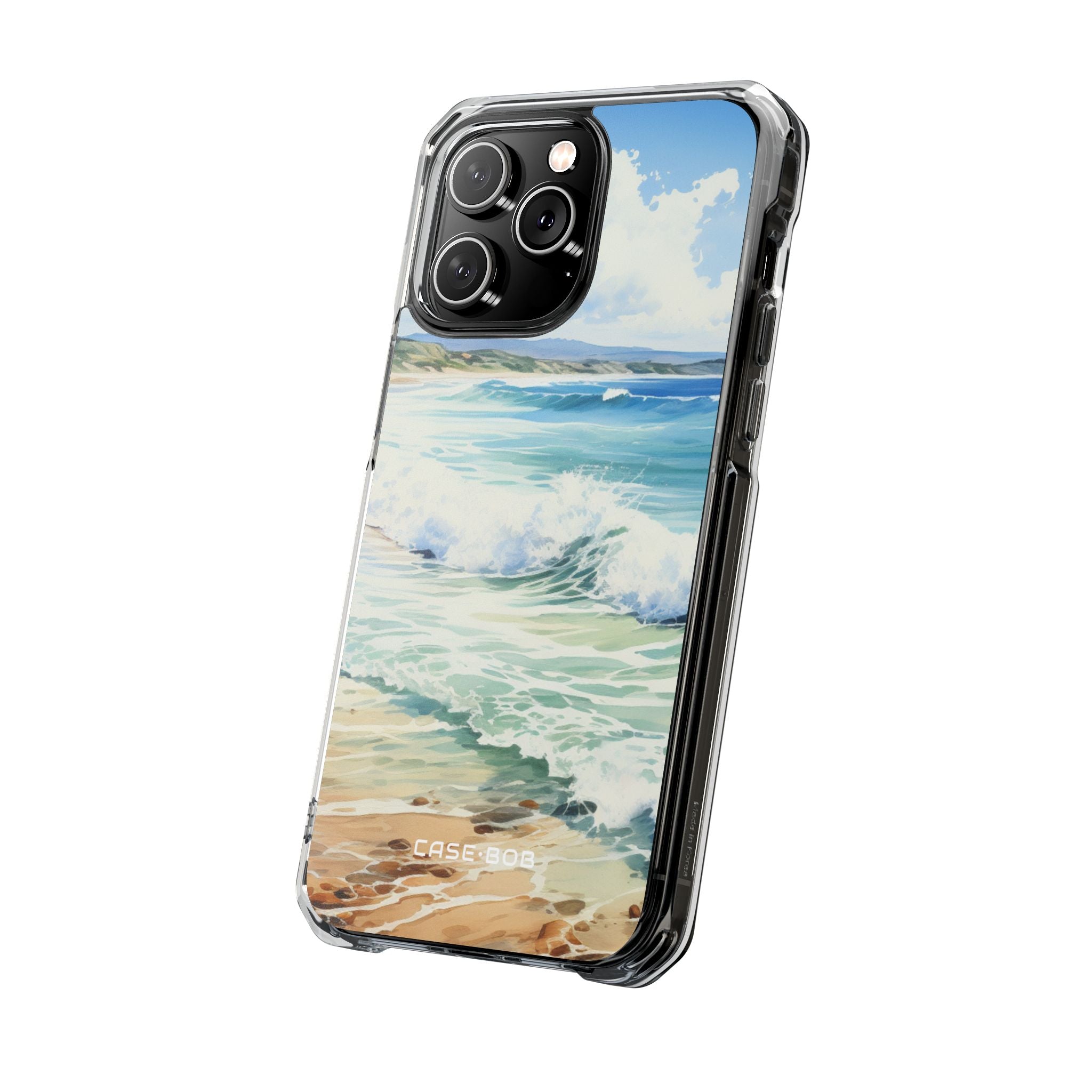 Foamy Wave Breeze iPhone 14 Pro Max Case - Impact