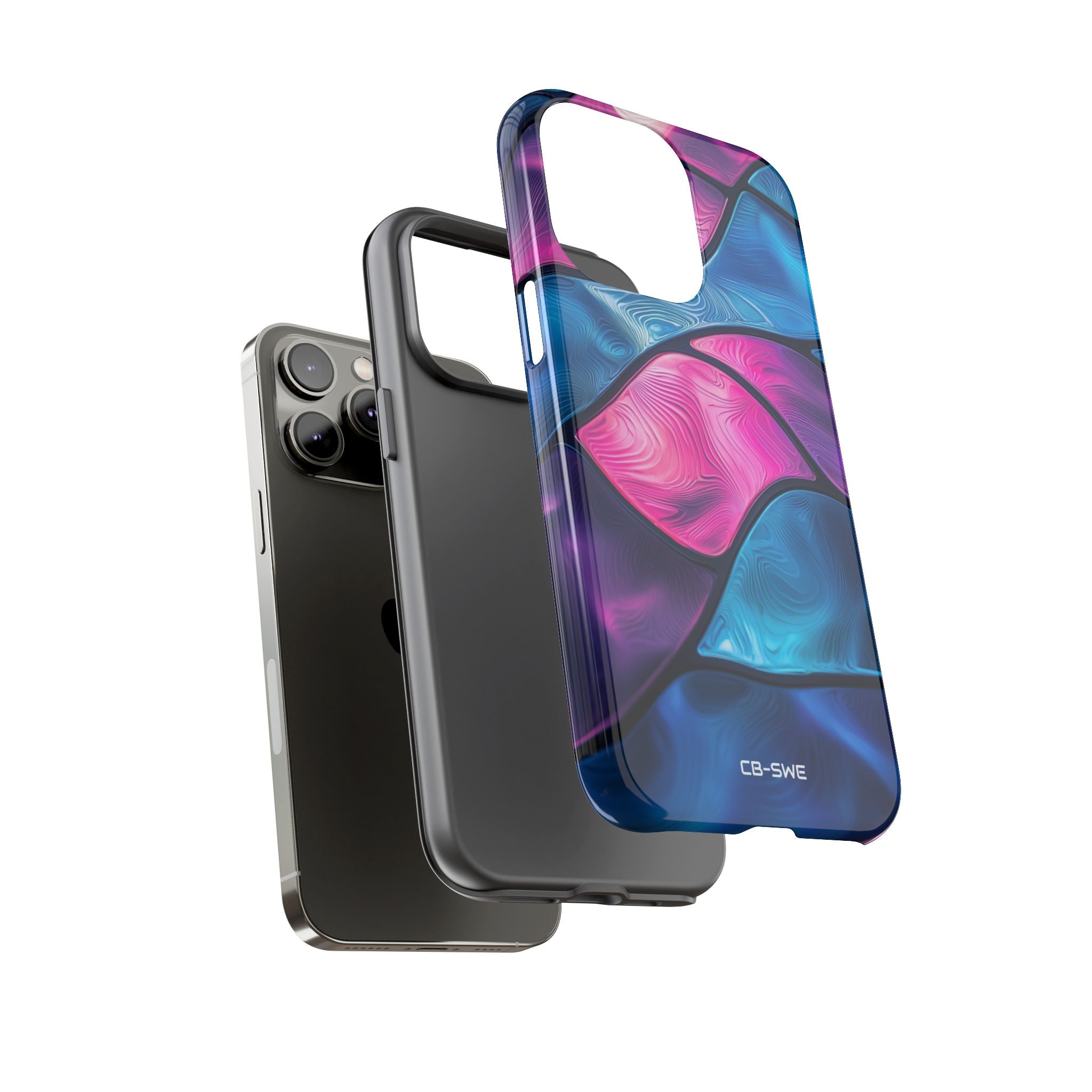 Shimmering Waves Flow - iPhone Case