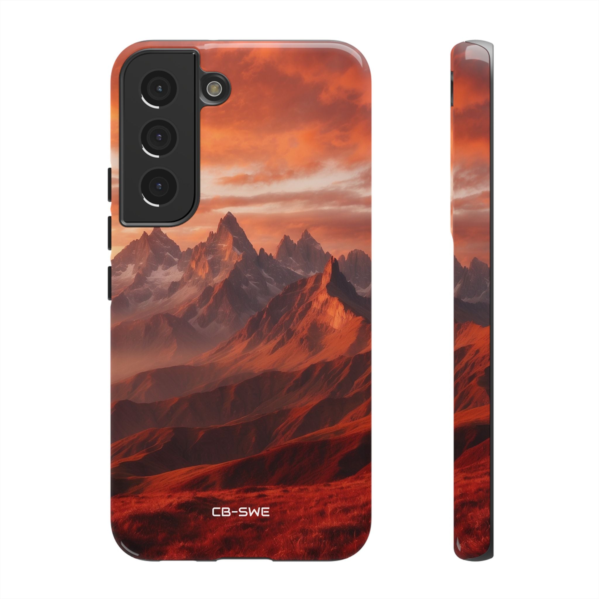 Mountain Peaks Glowing - Samsung Case