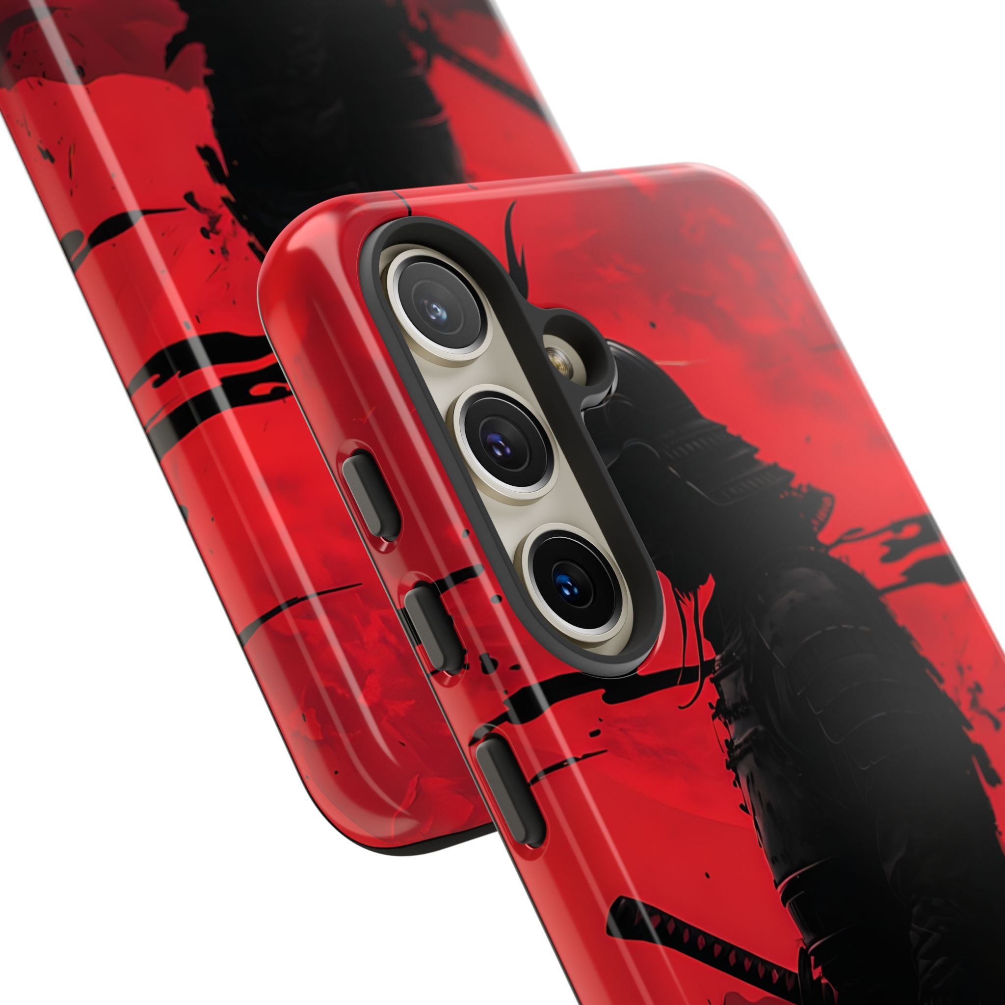 Crimson Samurai Samsung S24 Case - Tough
