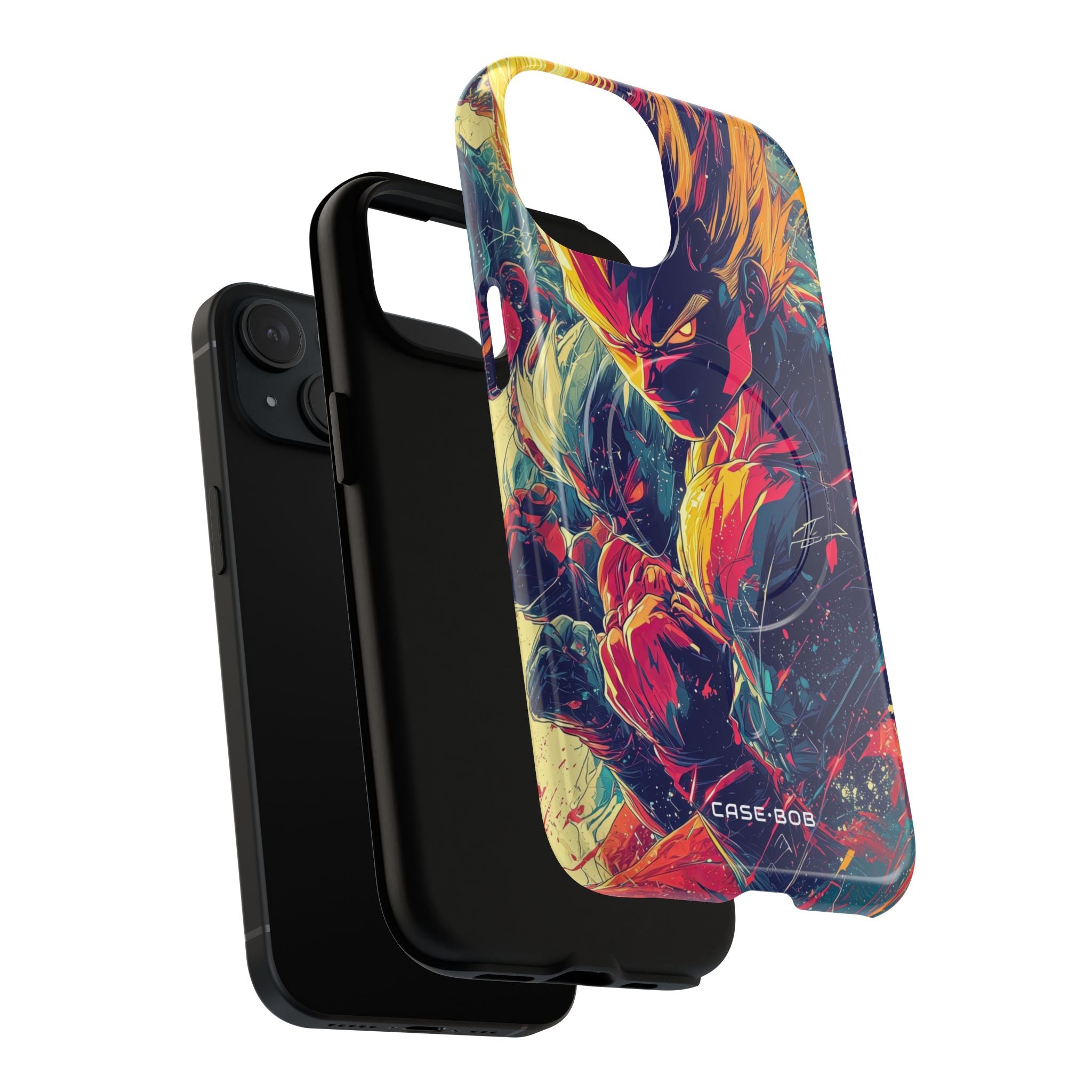 Yellow Fury iPhone 15 Case - Tough+