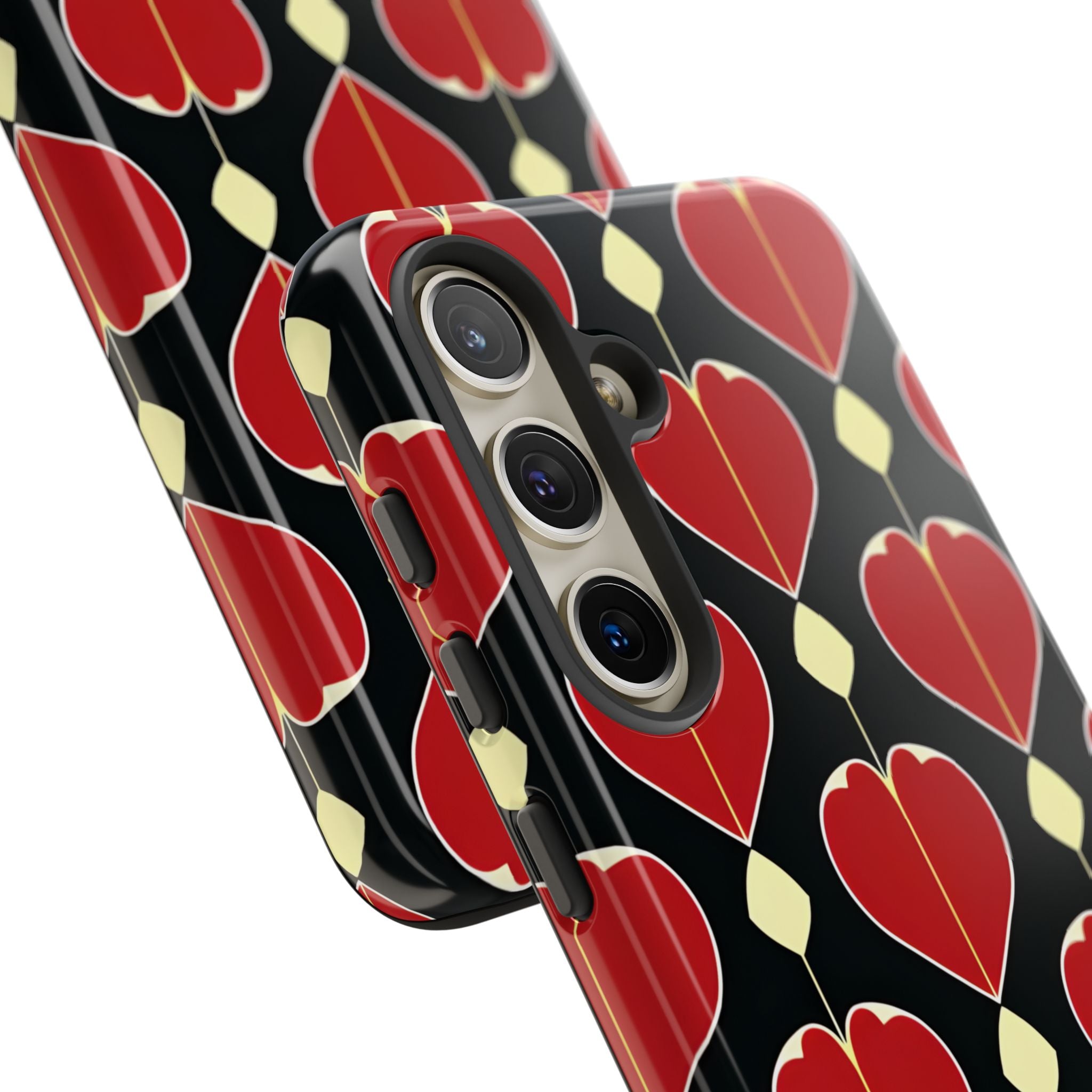 Symmetrical Heart Shape Seamless Colors Samsung S24 - Tough